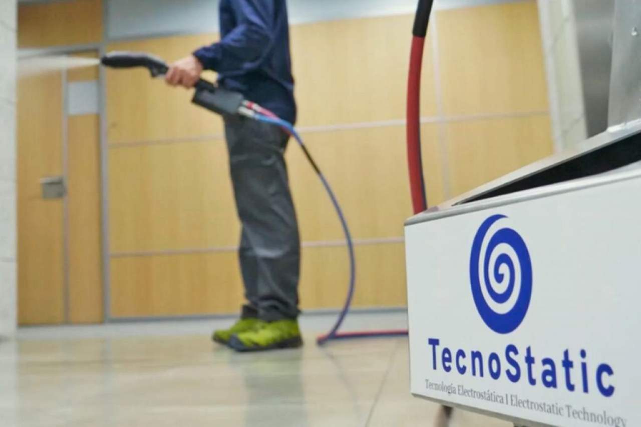 ¿Cómo funciona un Pulverizador electrostático?