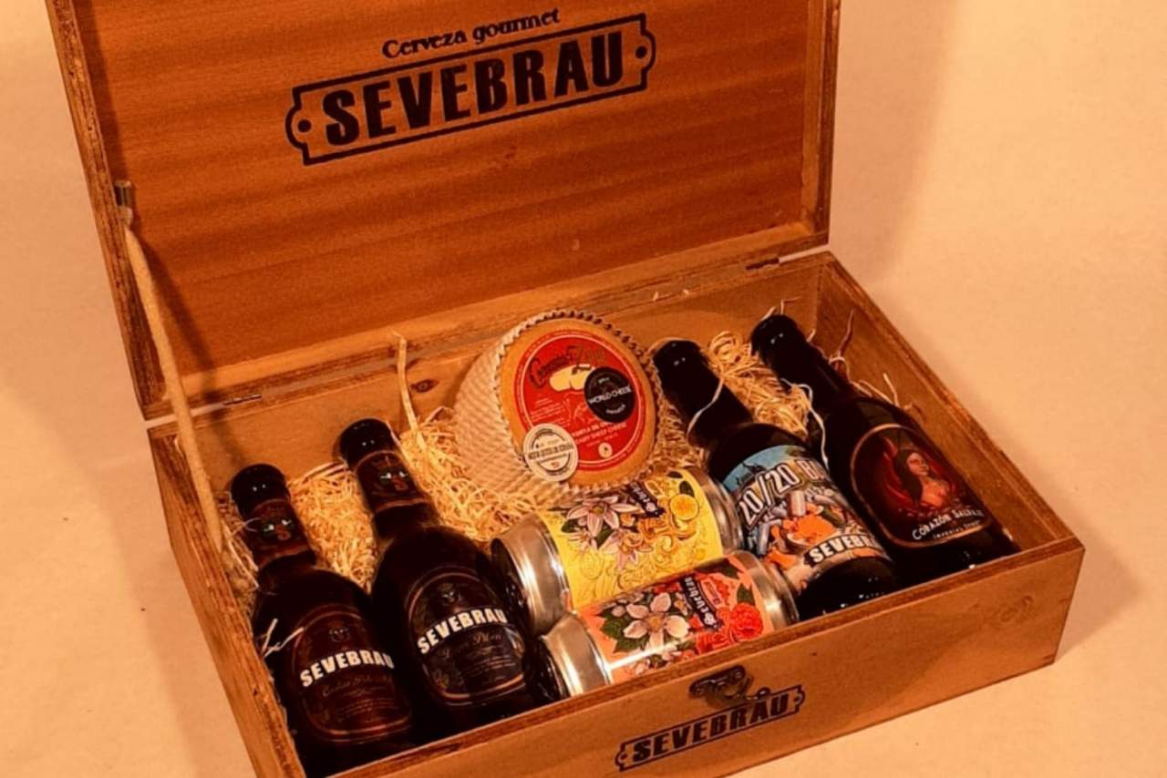 Popular cerveza artesana extremeña de Sevebrau