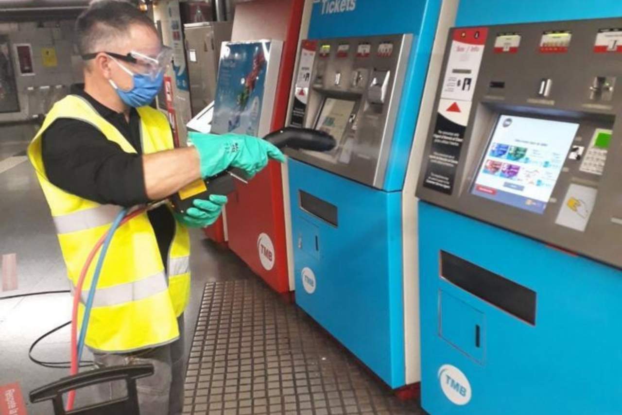 Uso de pulverizador electroestático en la desinfección de superficies: TecnoStatic