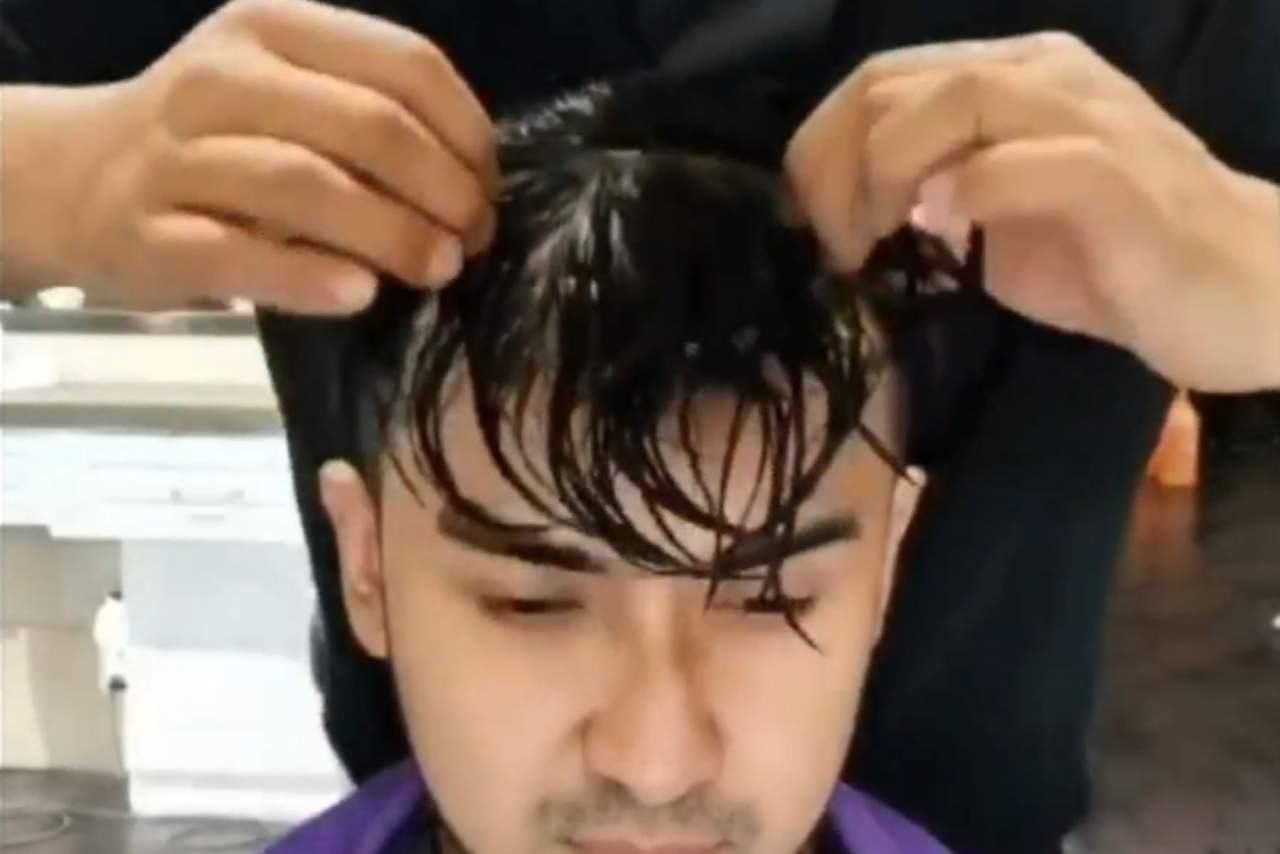 Flequillos masculinos para disimular entradas: My Special Hair