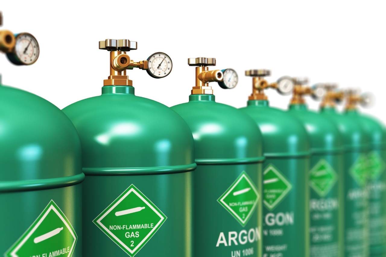 La botella de argón de Bidasogaz para soldadura TIG