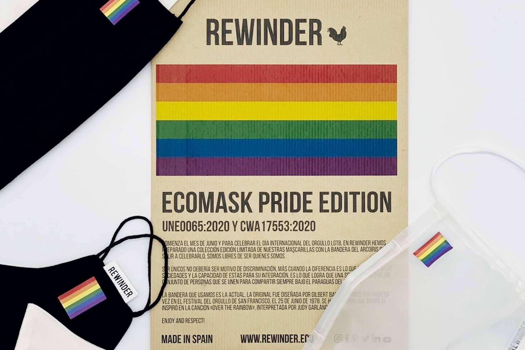 50.000.000 mascarillas desechables se evitan mediante el uso de las mascarillas reutilizables: Rewinder