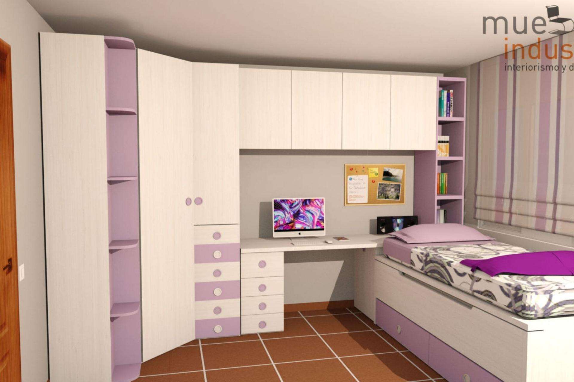 Diseño muebles 3D en Barcelona:  Muebles Industria