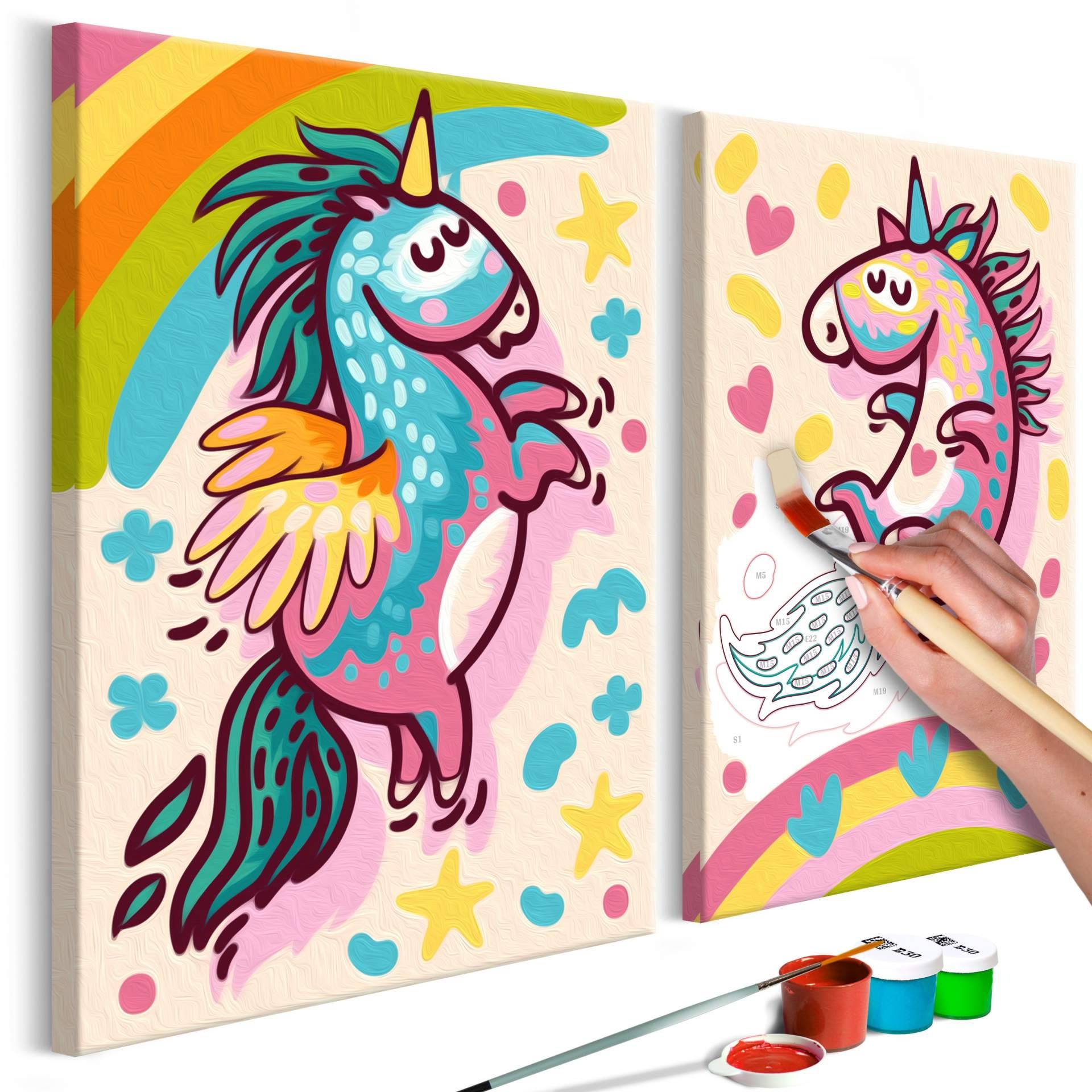 Hacer arte con Dekoralo: Pintar por números
