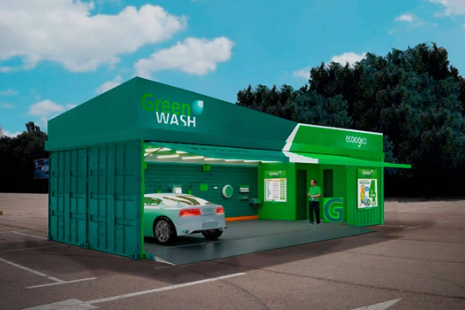 El sistema de lavado ecológico patentado por la compañía Green Wash