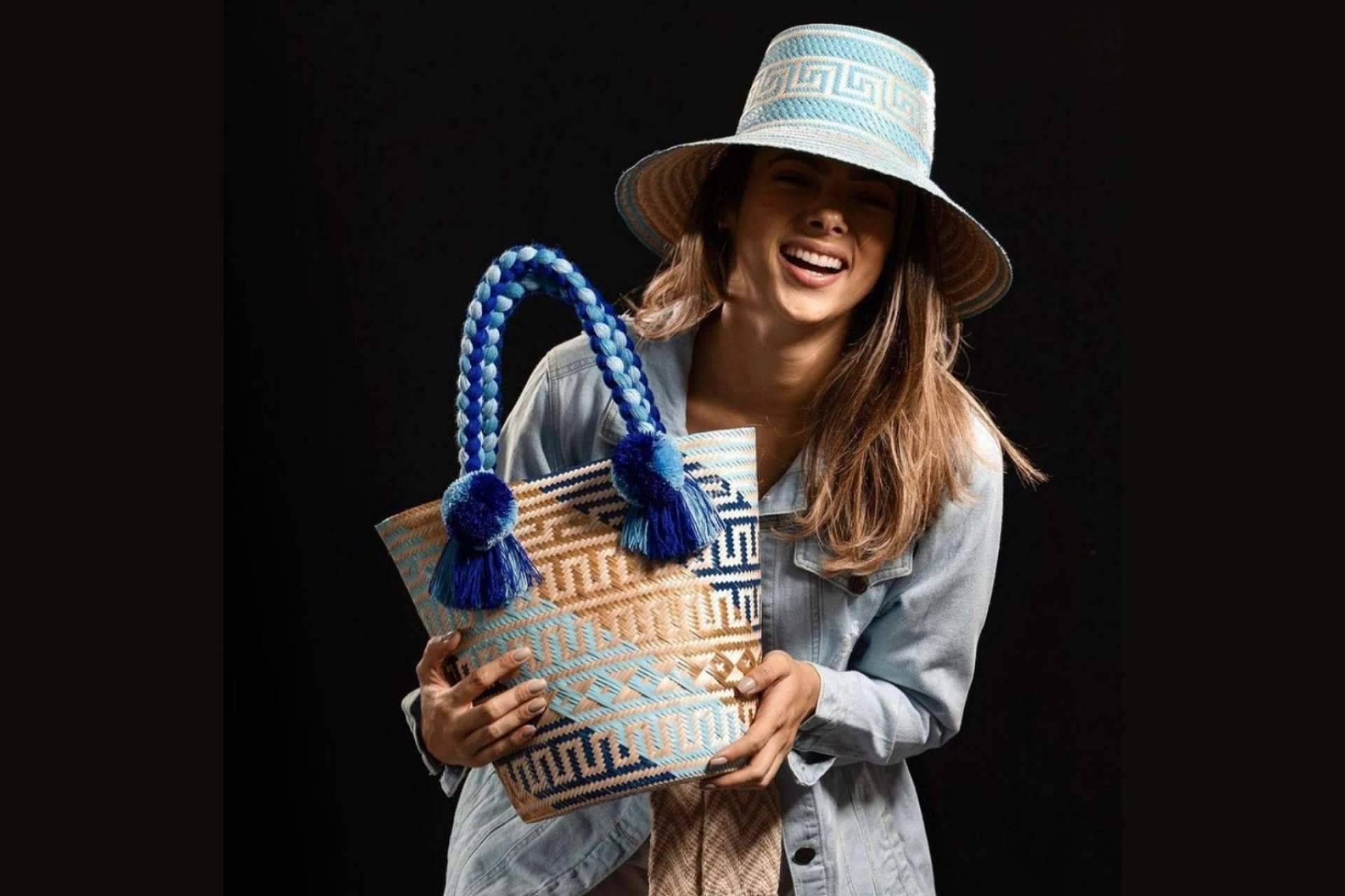 La esencia de la etnia Wayuu llega a España mediante la colección de capazos de palma de la tienda Design & Handmade
