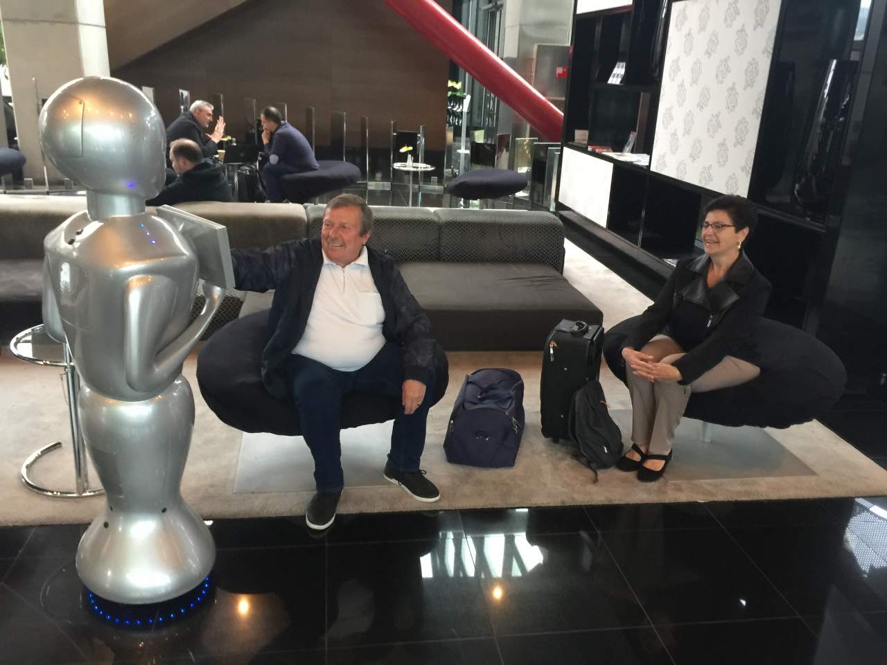 Los robots para hoteles de Futura Vive