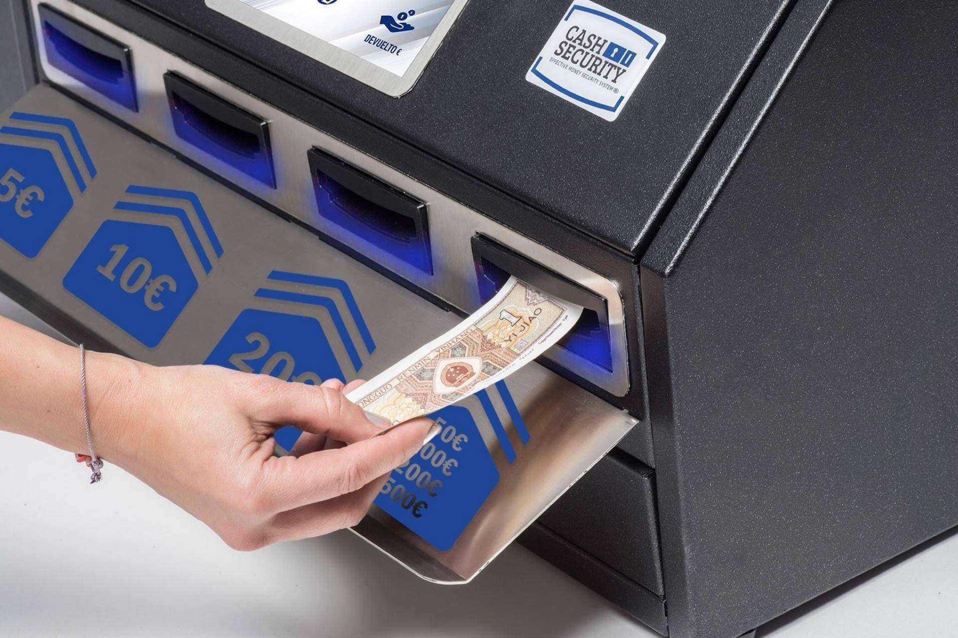 ¿Cómo gestionar el efectivo de un negocio con el cajón de cobro automático en renting de CashSecurity?