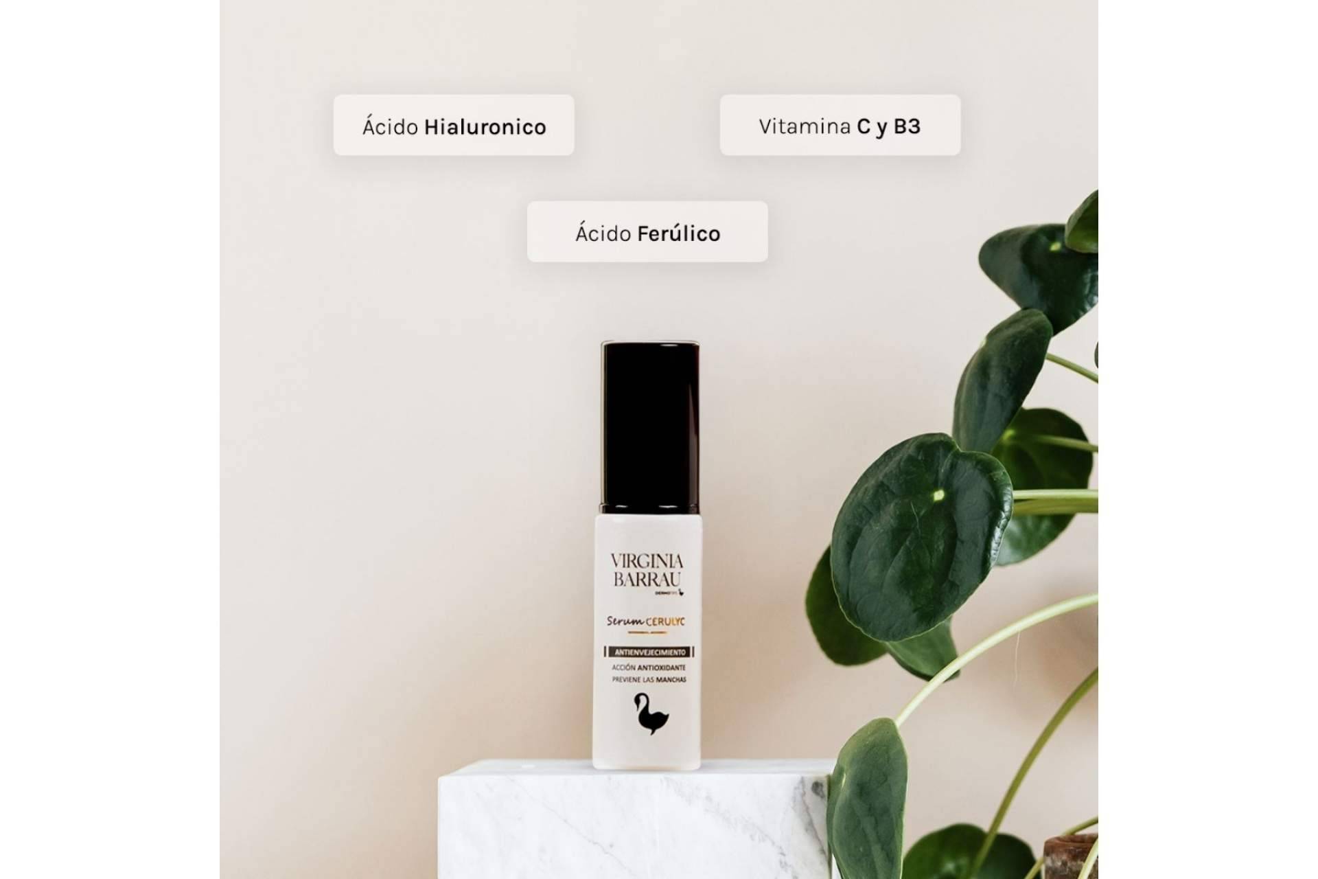 Virginia Barrau ha creado un producto ideal para proteger la piel: la fórmula estrella del Sérum Cerulyc