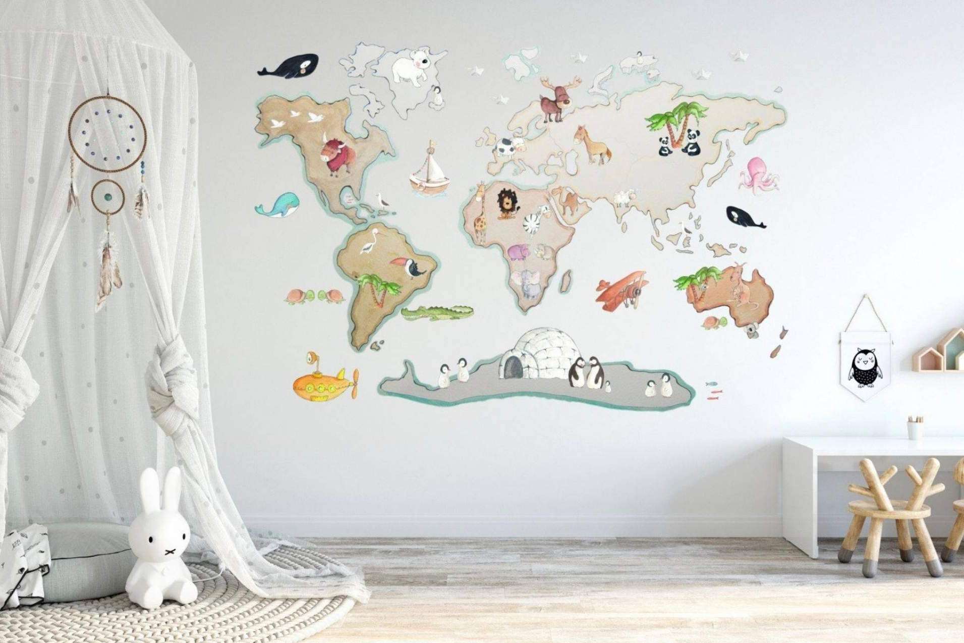 Sueños de Cigüeña diseña vinilos adhesivos infantiles originales para tener una habitación perfecta