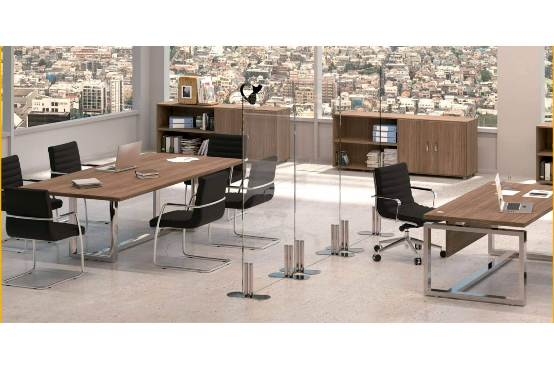 Officedeco: los biombos de cristal aseguran una vuelta a la oficina segura y con estilo