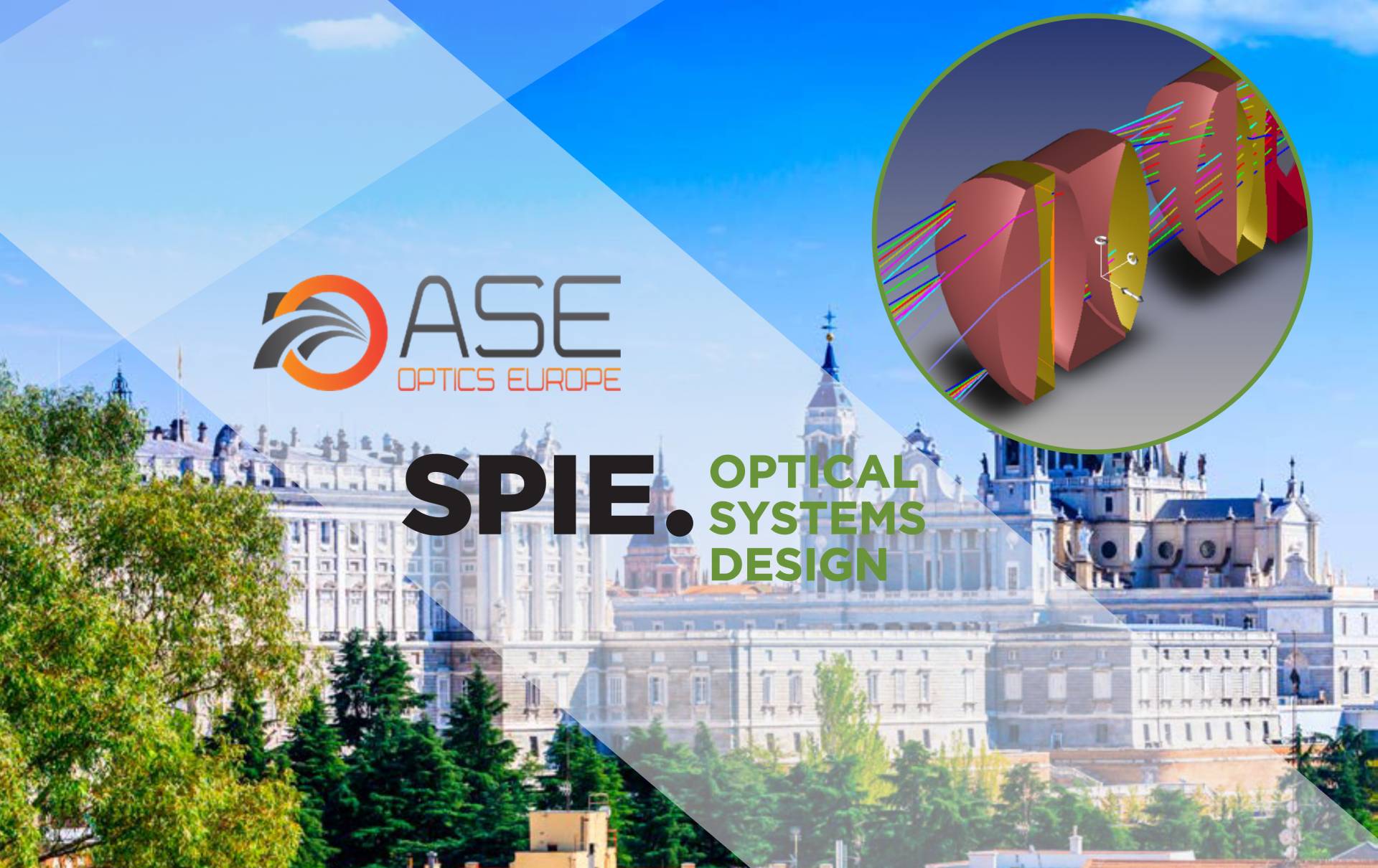 ASE Optics Europe, empresa de referencia en diseño y desarrollo de sistemas ópticos, participa en la nueva edición del SPIE Optical Systems Design