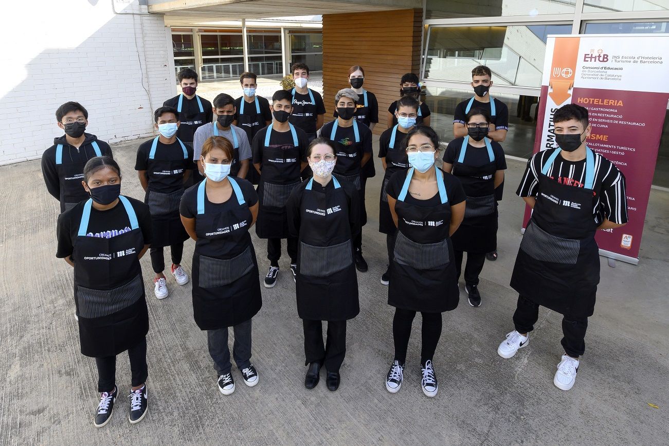 40 jóvenes de Barcelona se preparan en hostelería de la mano de Fundación Mahou San Miguel