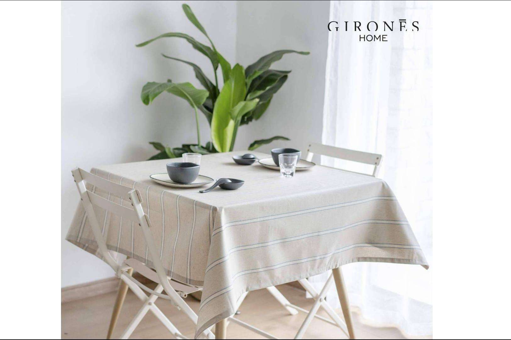 Manteles antimanchas de Gironés Home, la solución para vestir las mesas con estilo y color