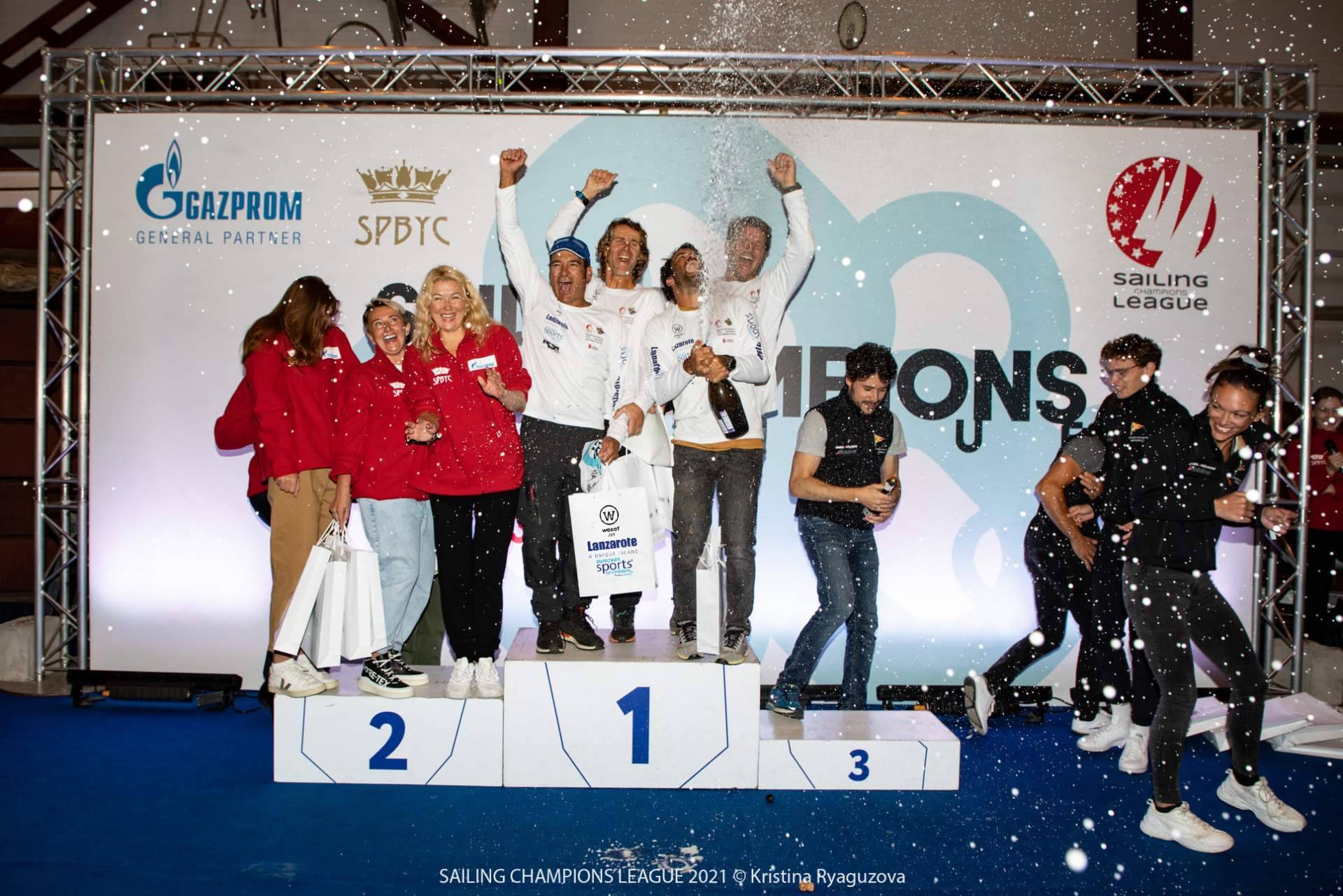 Lanzarote - Wacaf Air se alzan como vencedores de la Liga Europea de Vela en San Petersburgo