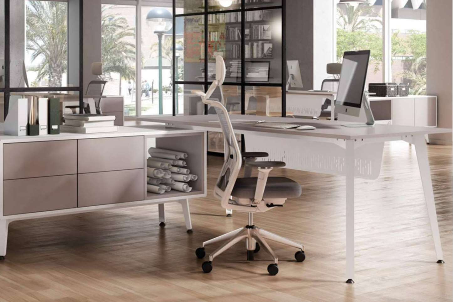 Montaje gratuito de mobiliario de oficina en Madrid con Officedeco