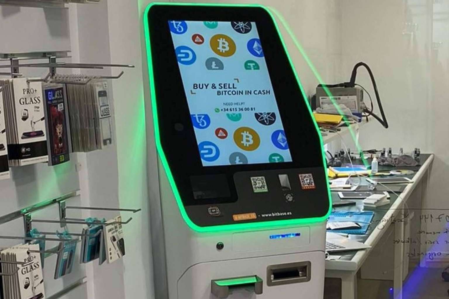 Reparación iPhone Sevilla tiene un cajero Bitcoin en Sevilla