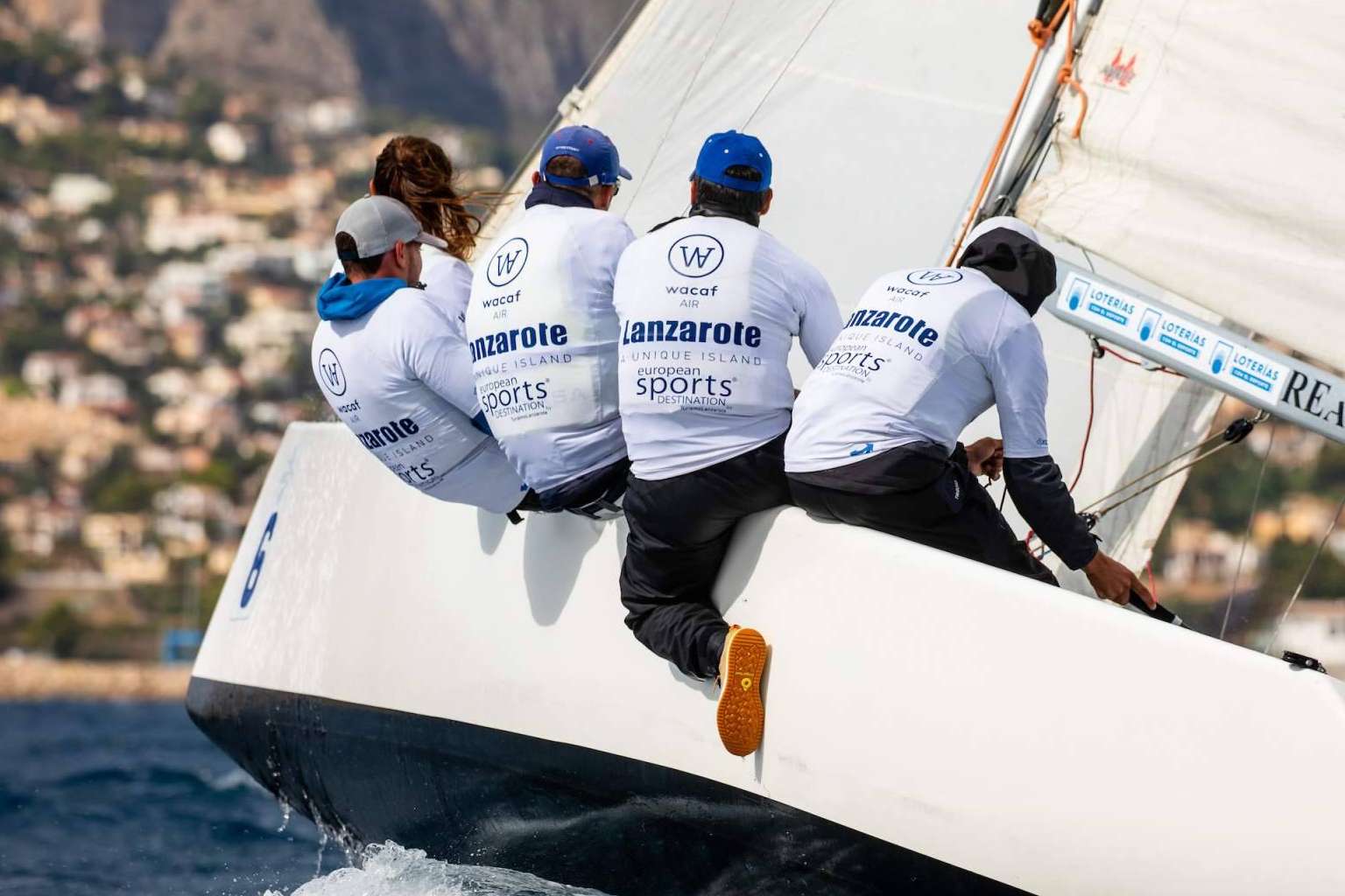 Lanzarote se alza como ganador en la Liga Española de Vela