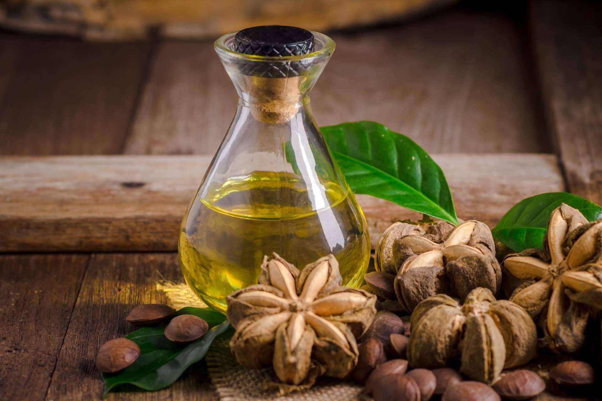 Aceites para el pelo de sacha inchi de la mano de CharoConector Healthy Style