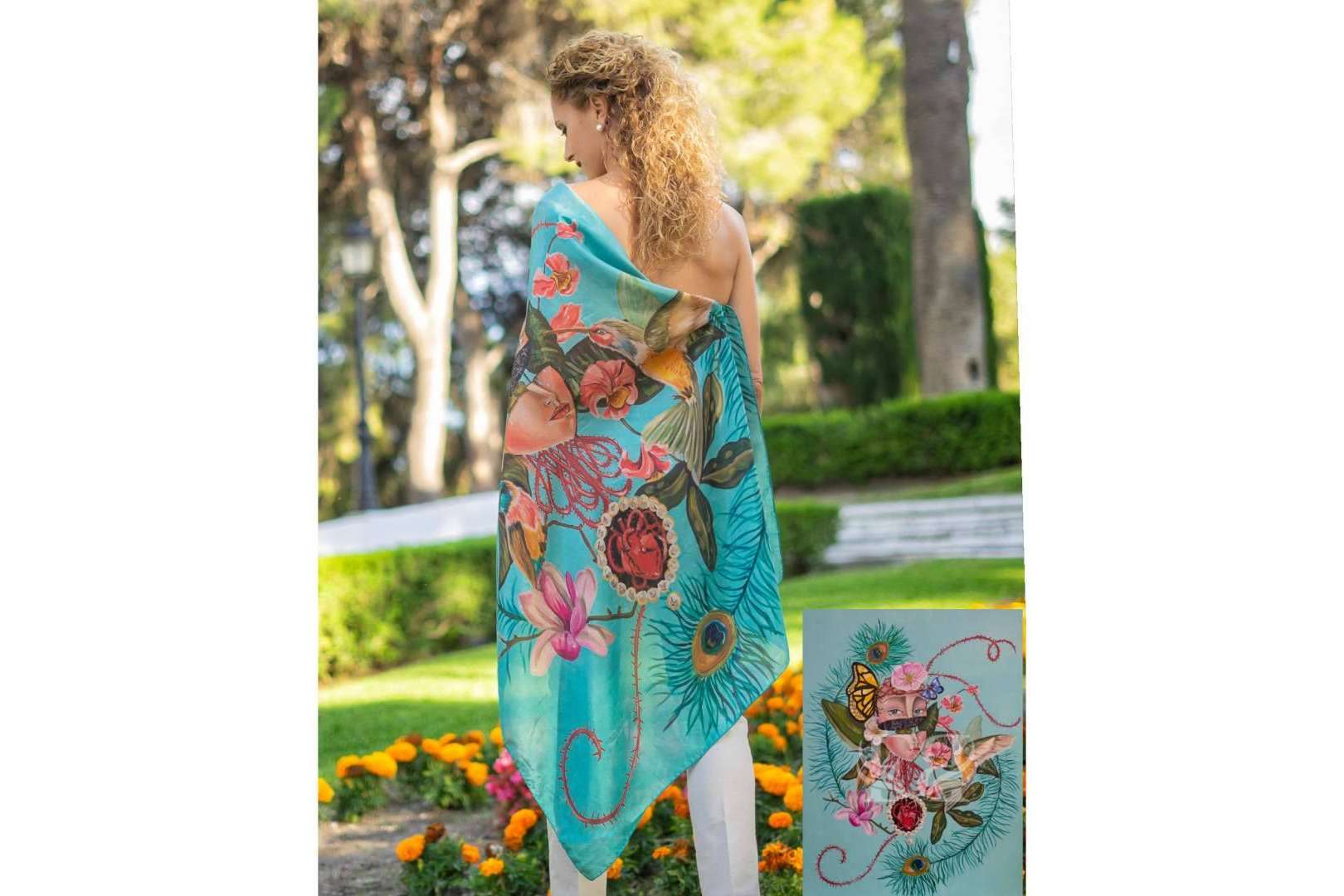Full & Briss presenta la colección Pandemia de fulares y pañuelos diseñados por el artista José María Bea Hidalgo