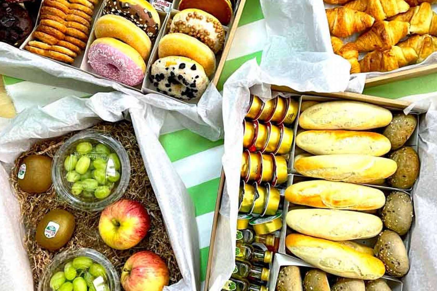 Originalidad y buen gusto en los desayunos a domicilio de la empresa Las Flores No Se Comen