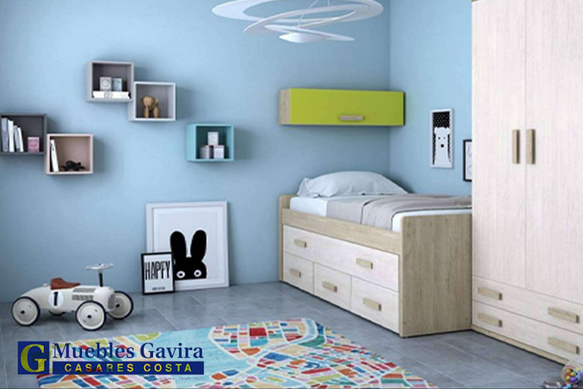 Las tendencias y recomendaciones de Muebles Gavira en composición de dormitorios juveniles modernos