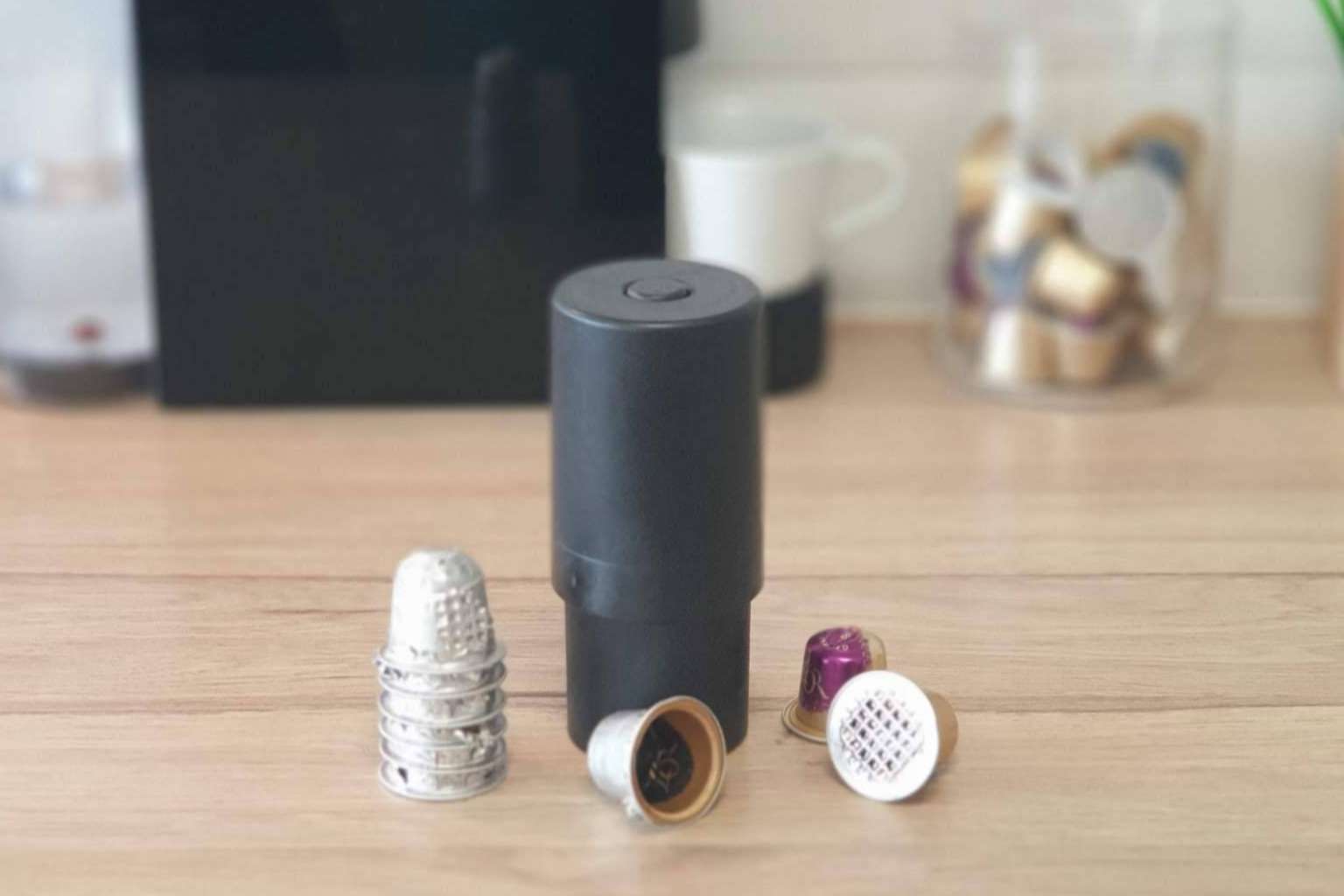 Coffee Out, el invento para reciclar las cápsulas de café