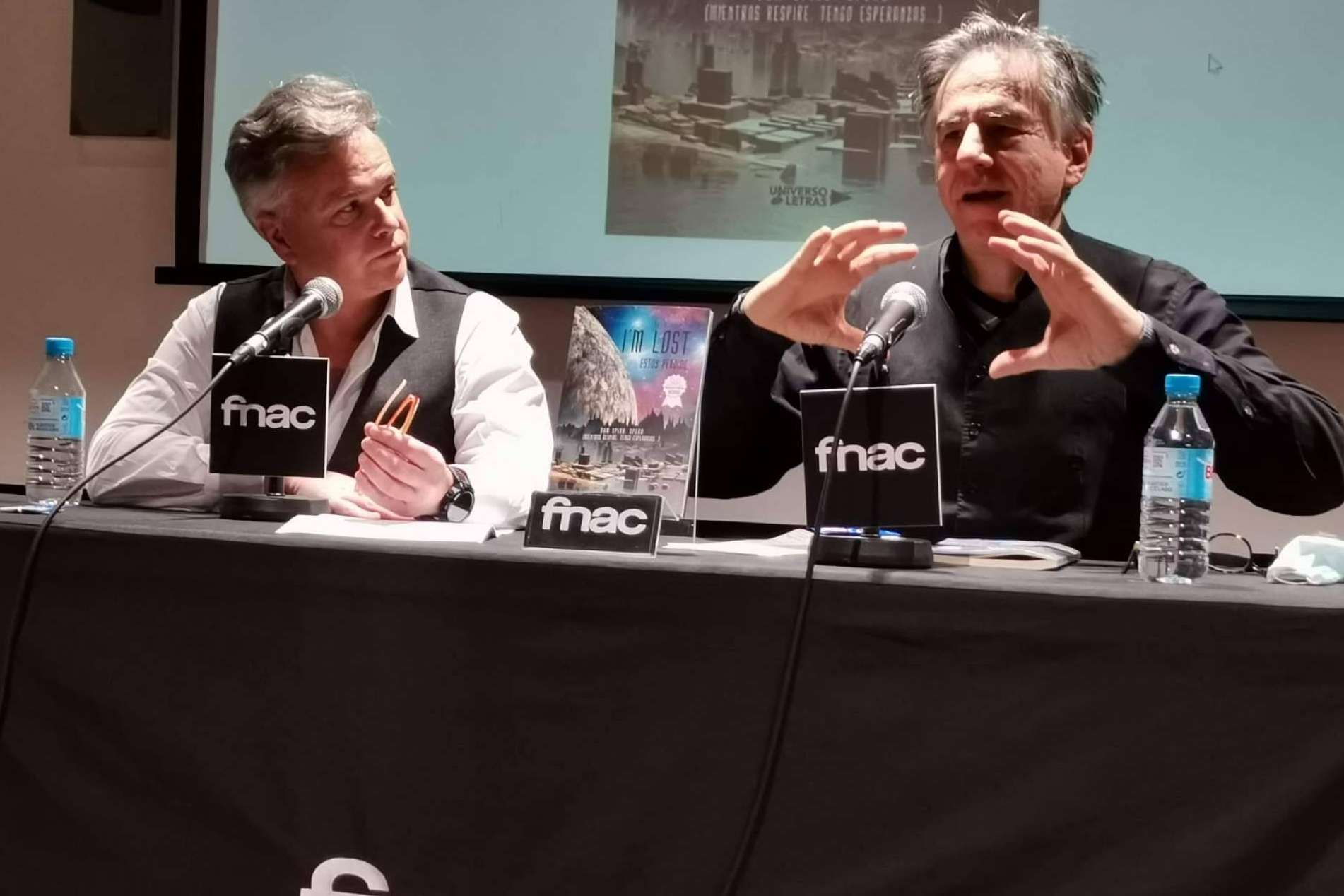 Luis Sarda presenta sulibro I'M LOST, la primera parte de una trilogía de ficción
