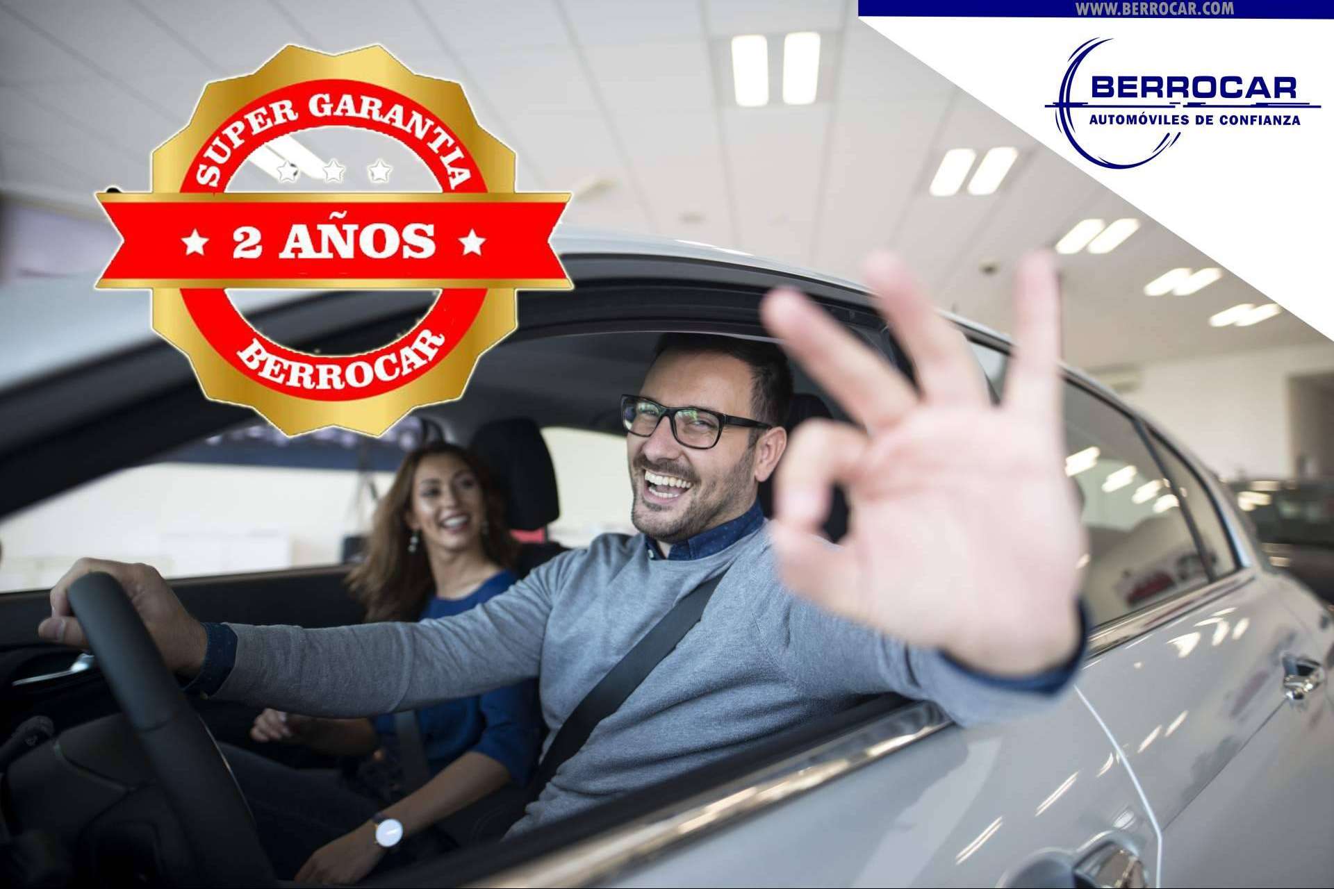 Vehículos de ocasión y seminuevos con 2 años de garantía en Grupo Berrocar