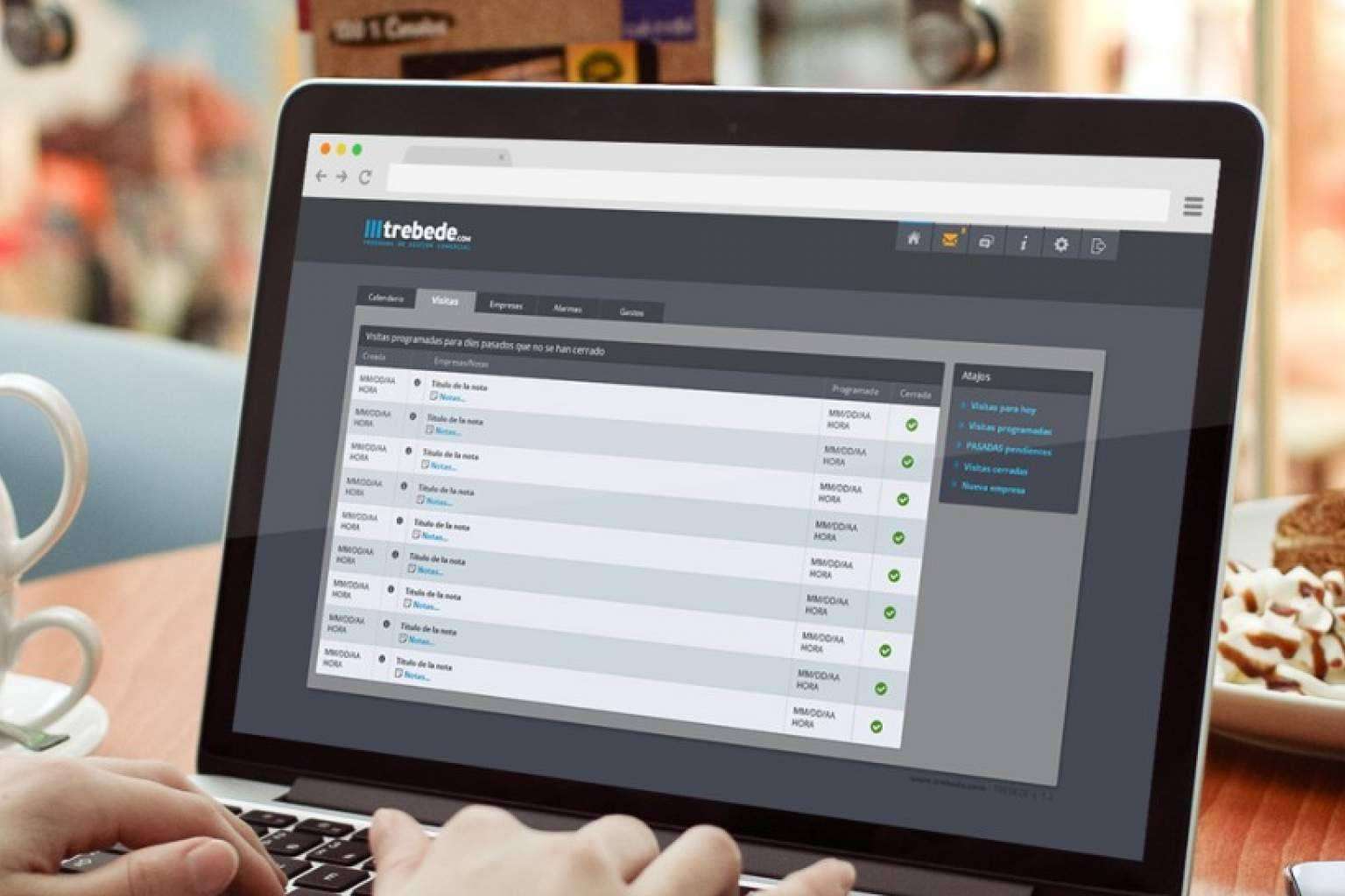 Trebede facilita el seguimiento de los clientes y la gestión del equipo comercial