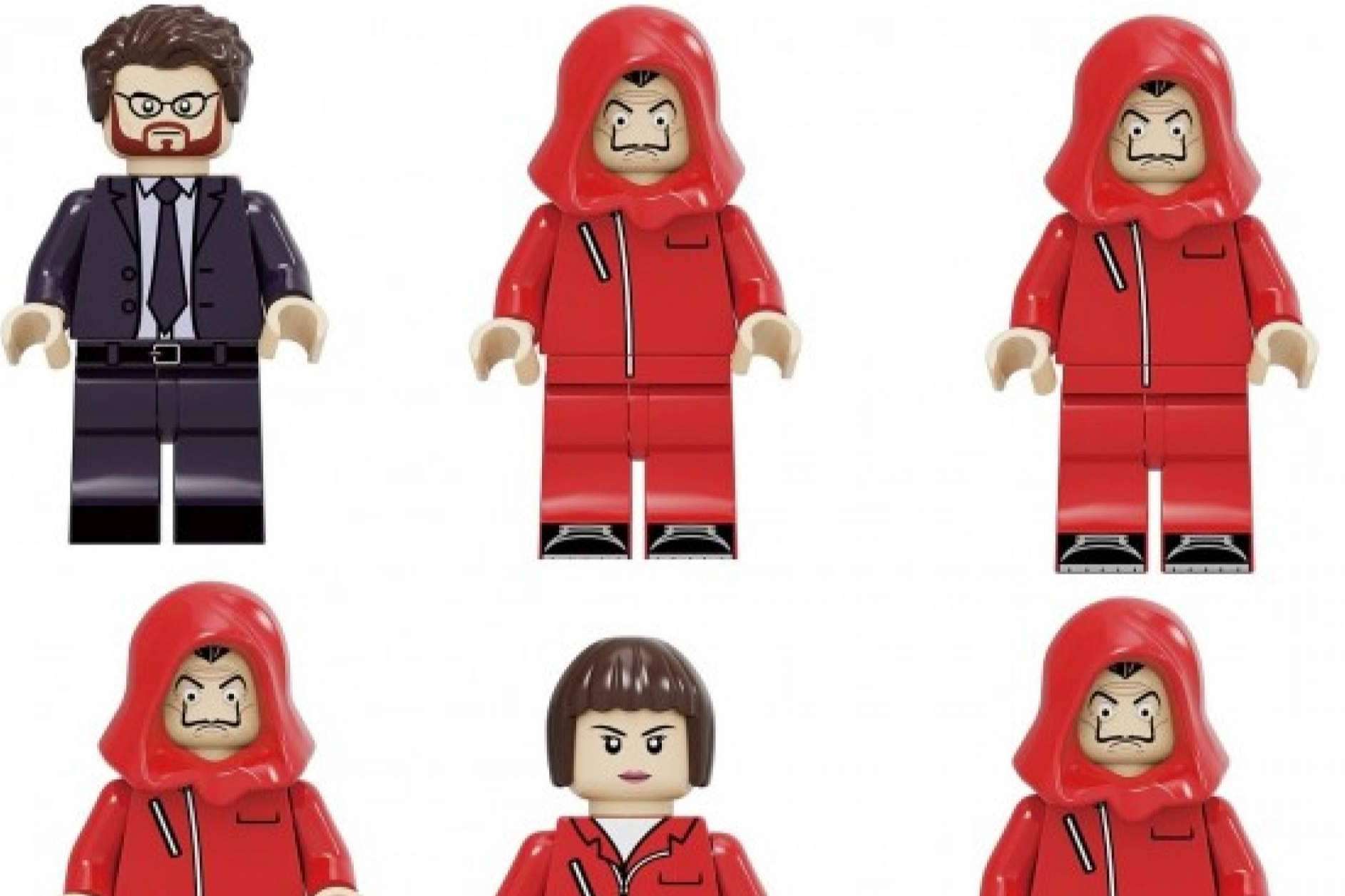 El merchandising de la casa de Papel, la serie de moda entre jóvenes y mayores, disponible en Albithinia