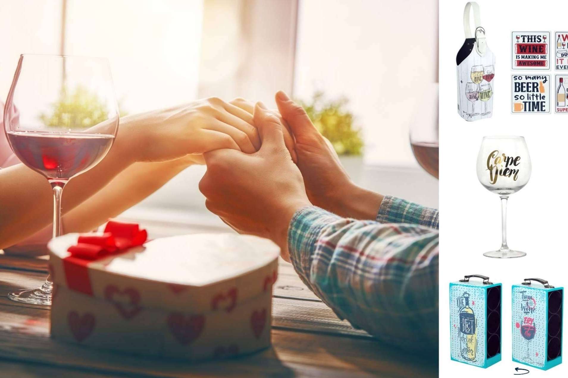 San Valentín regalos para ellas con el soporte de Iglú Tiendas