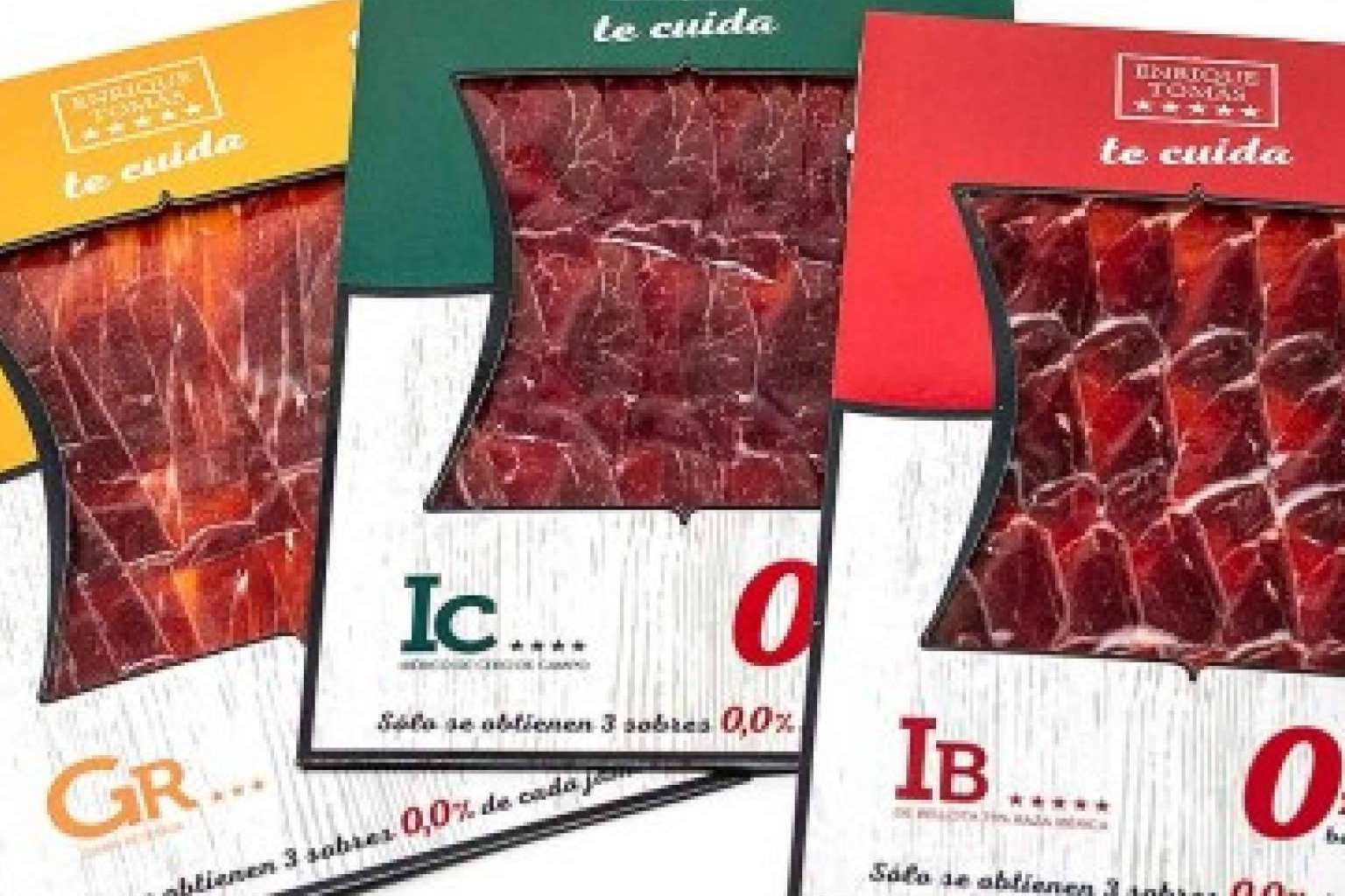 El jamón Zero Cero de Enrique Tomás es una opción con menos grasa y azúcar