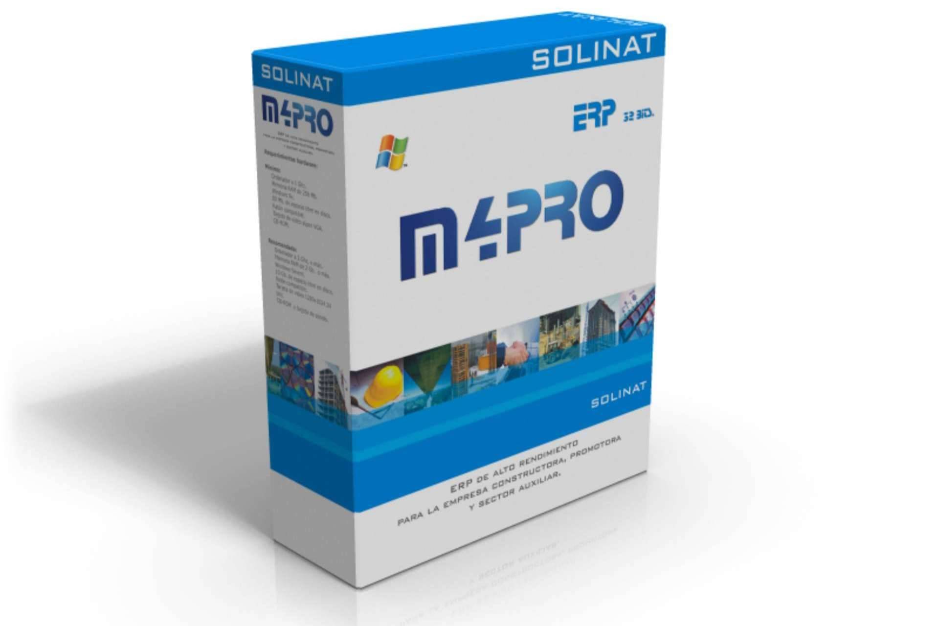 SOLINAT ofrece un software ERP de gestión empresarial para empresas constructoras
