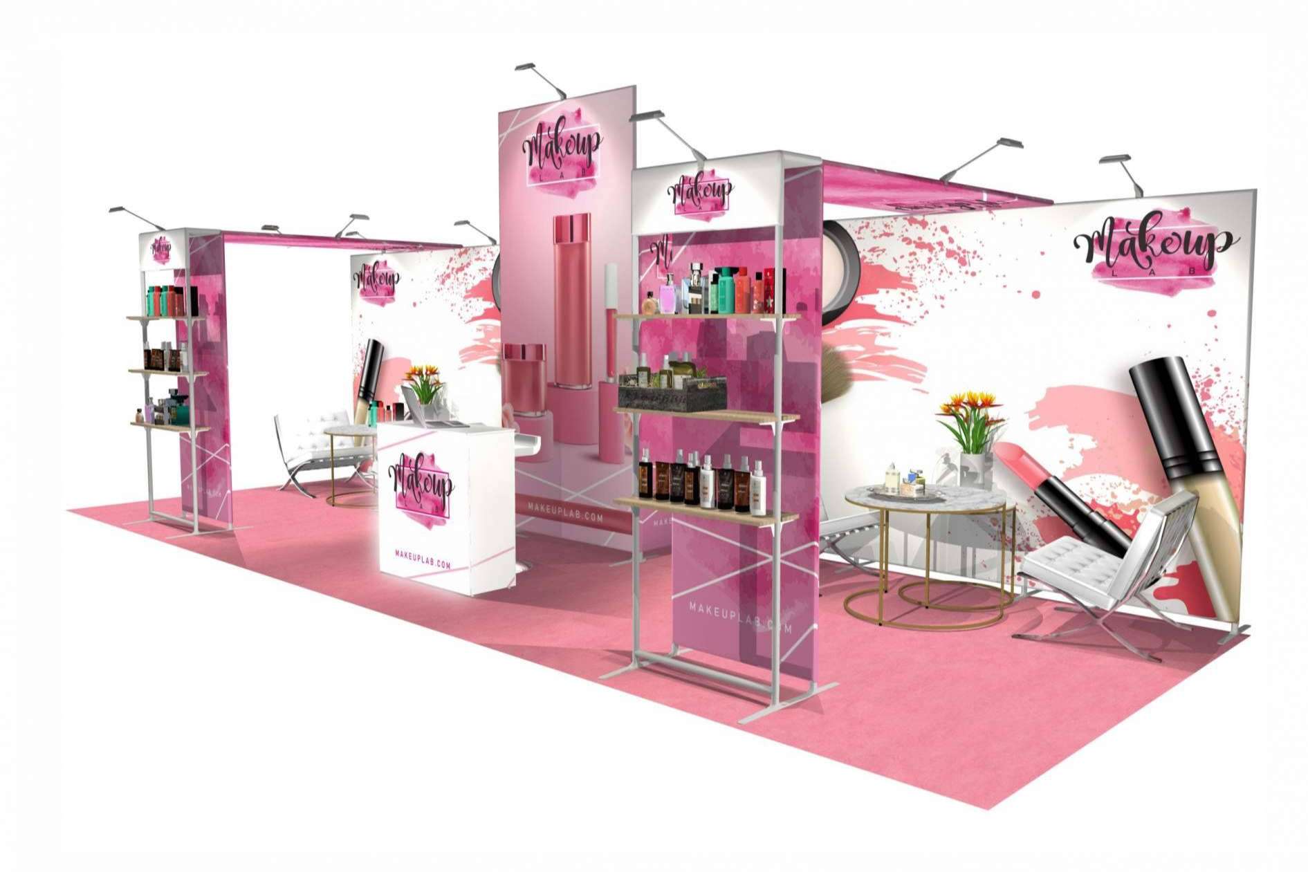 Ahorrar entre el 60 % y el 90 % en próximas ferias a través del stand reutilizable que ofrece la empresa Olika Stands