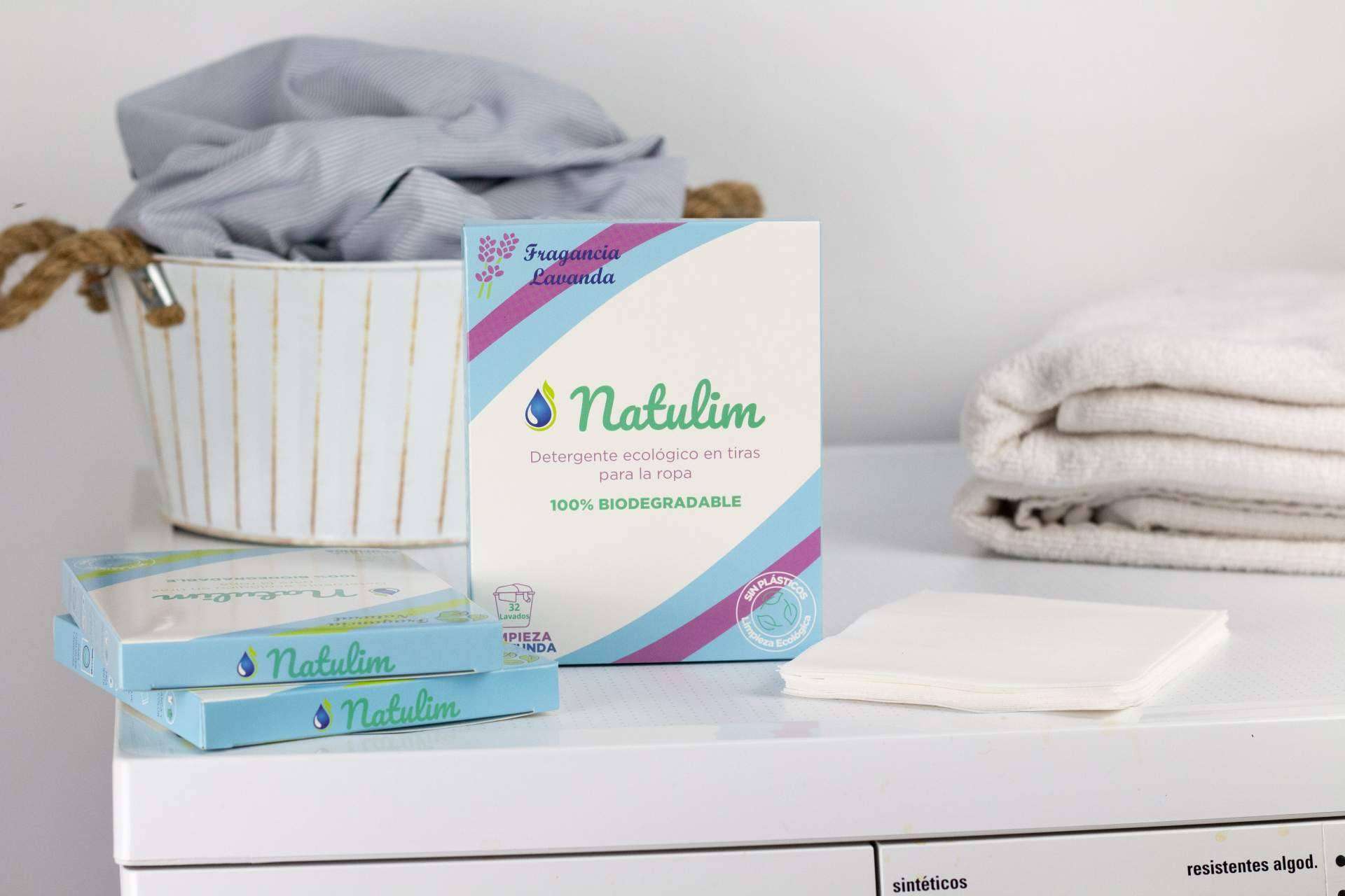 Las tiras de detergente ecológico Natulim, una gran opción para lavar la ropa cuidando el medioambiente