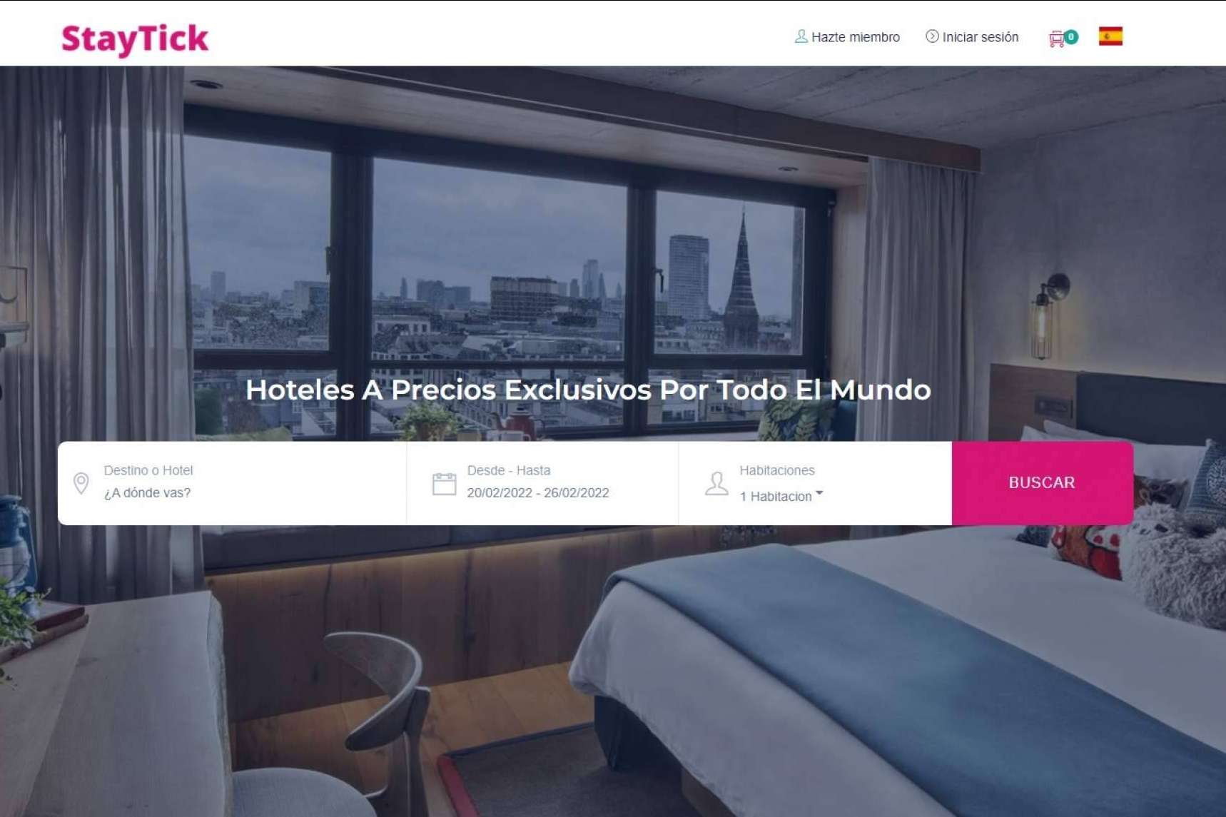 Reservas de hotel durante todo el año con buenos precios garantizados, algo posible gracias a la suscripción en StayTick