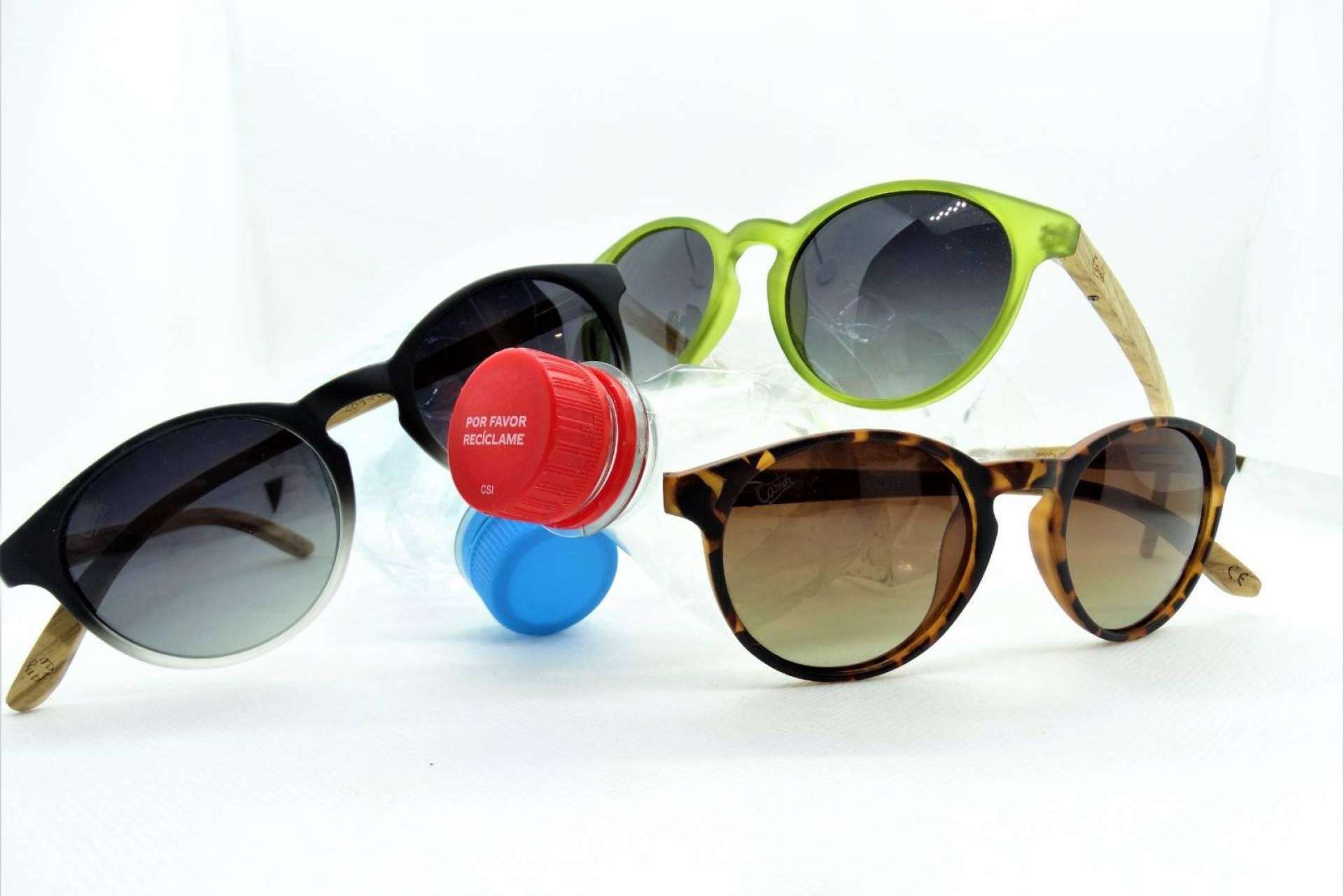 Las gafas de sol de plástico reciclado de Castor Sunglasses ayudan a cuidar la vista y el planeta