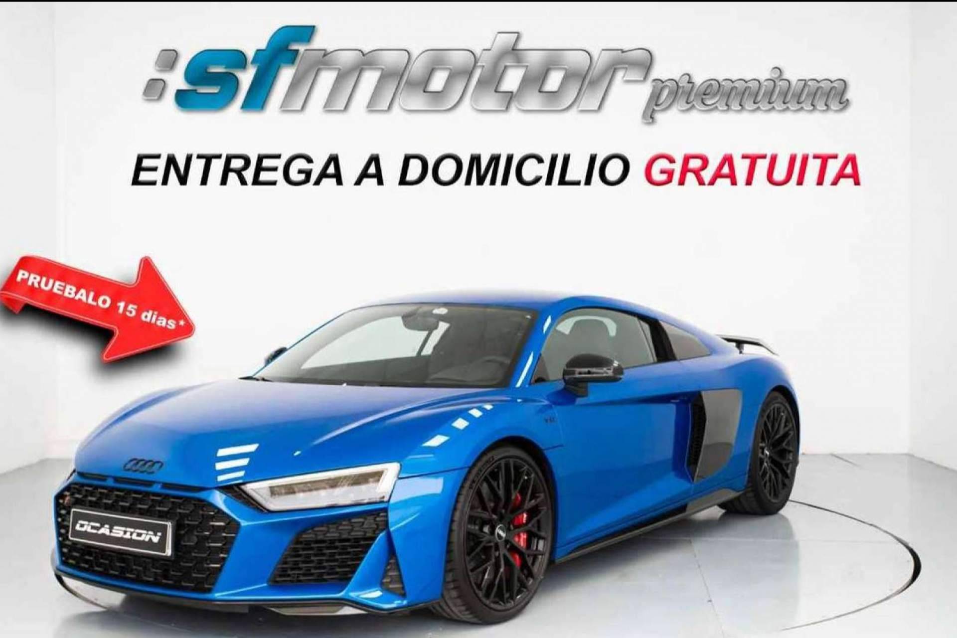 El concesionario de ocasión SF Motor Premium dispone del exclusivo vehículo Audi R8 620 CV