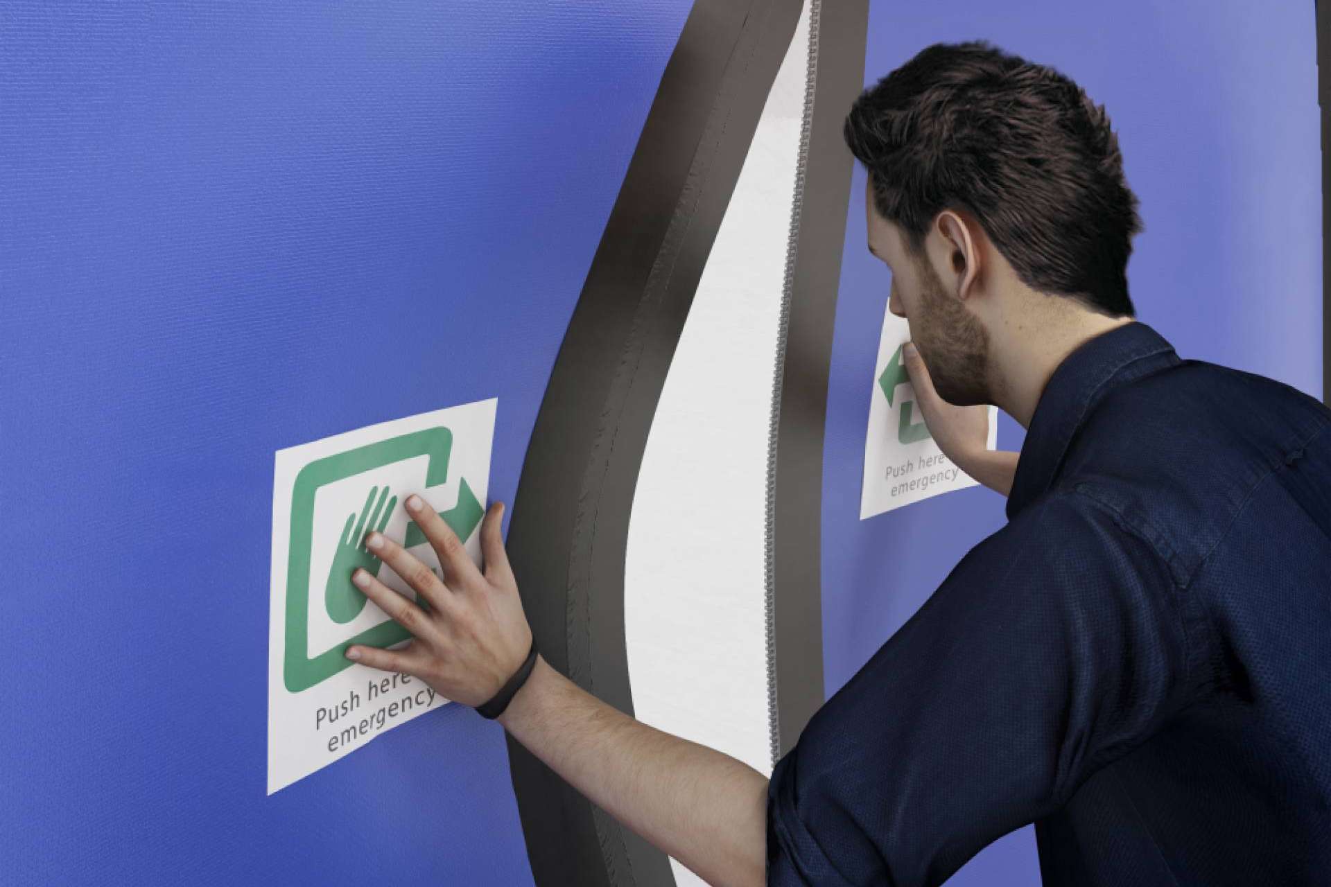 ¿Cómo funcionan las puertas rápidas de alto rendimiento para salidas de emergencia?