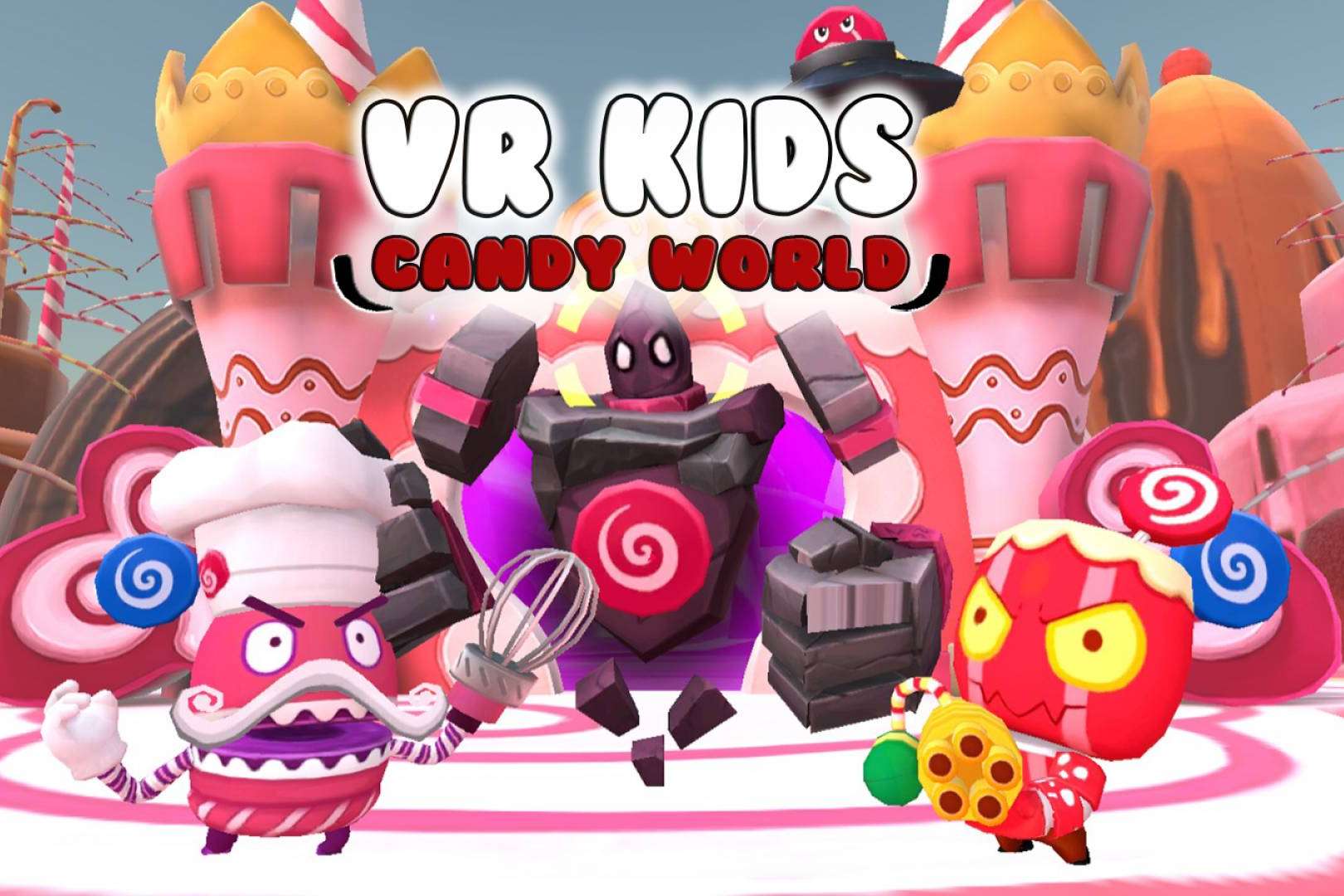 Juegos de realidad virtual para toda la familia en VR Airsoft, VR kids