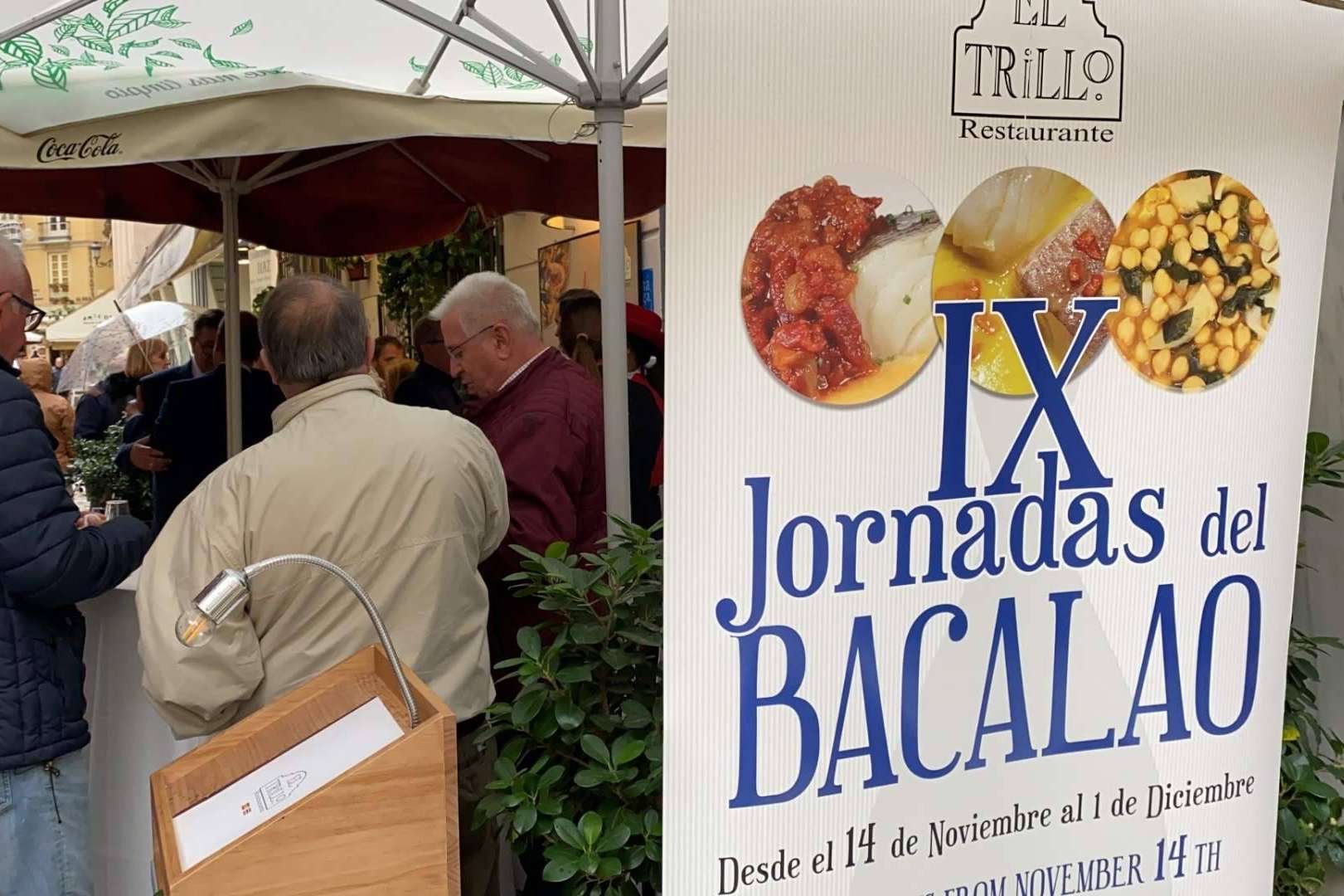 Las X Jornadas del Bacalao en Málaga que se celebran en el restaurante El Trillo