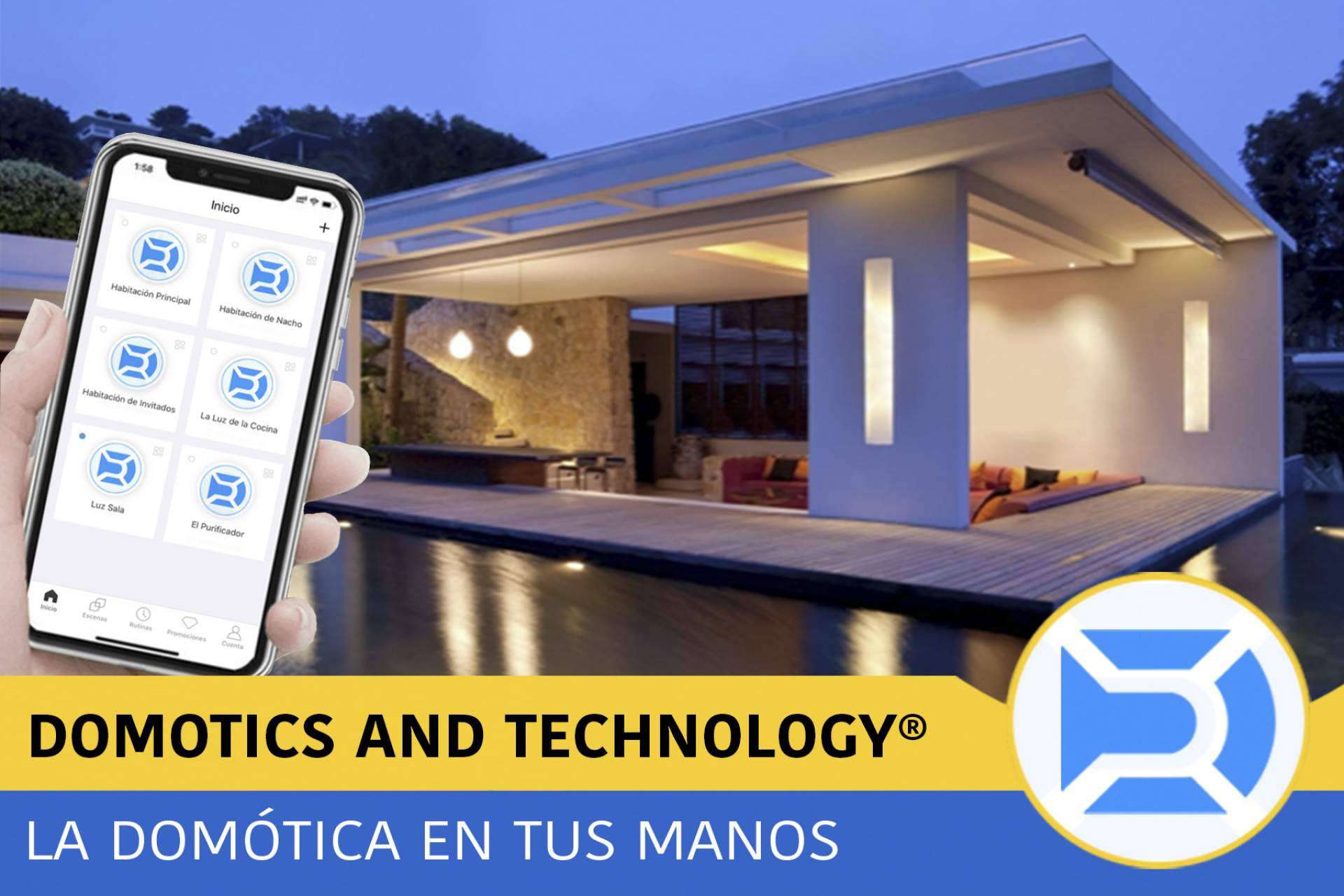 Los packs domóticos de Domotics and Technology y las ventajas de su instalación