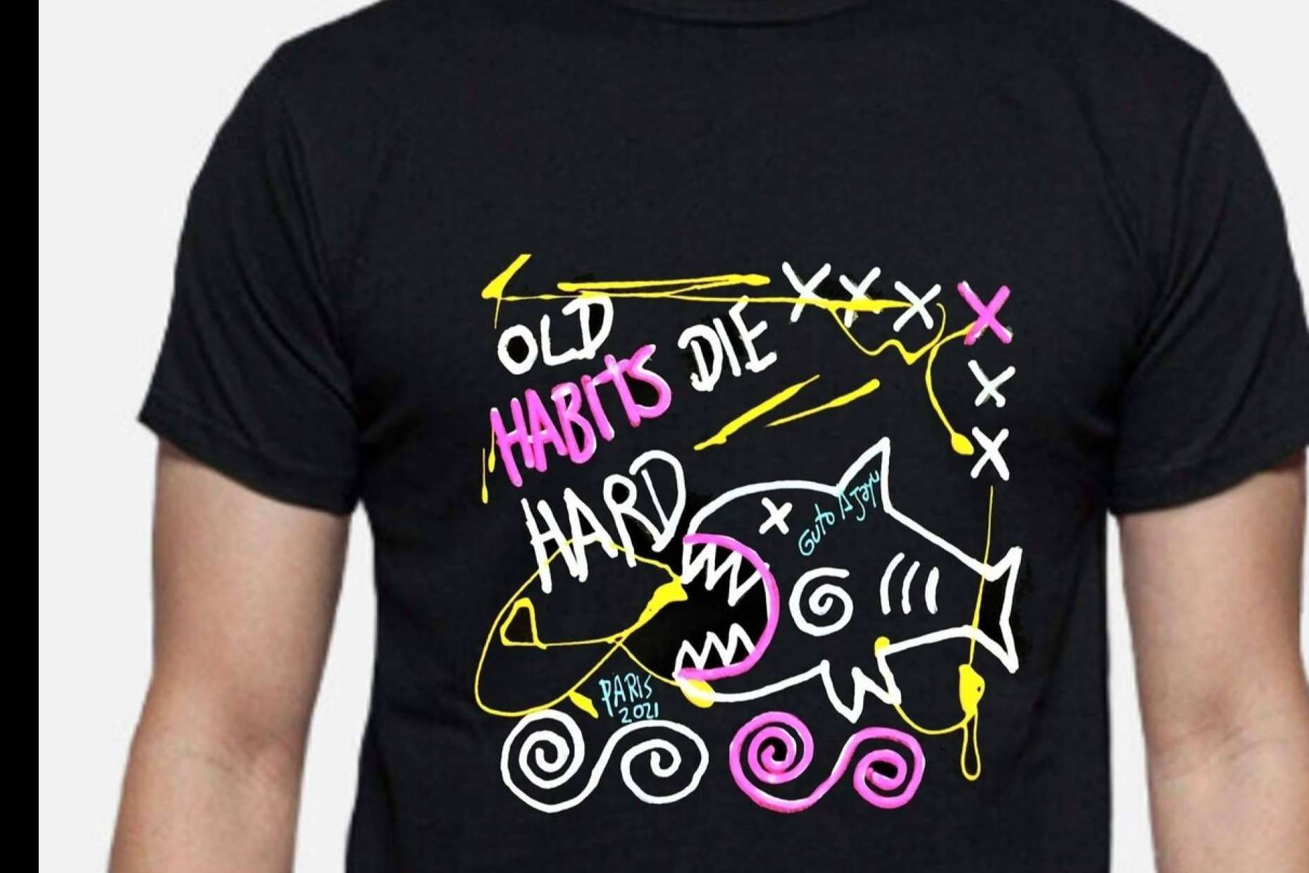 Nueva edición limitada de camisetas personalizadas de Guto Ajayu