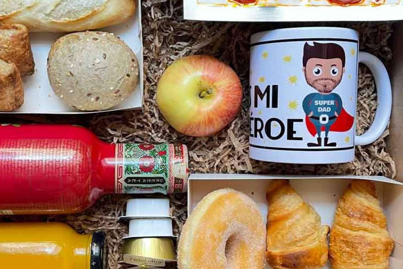 El día del padre con los desayunos a domicilio de Las Flores No Se Comen