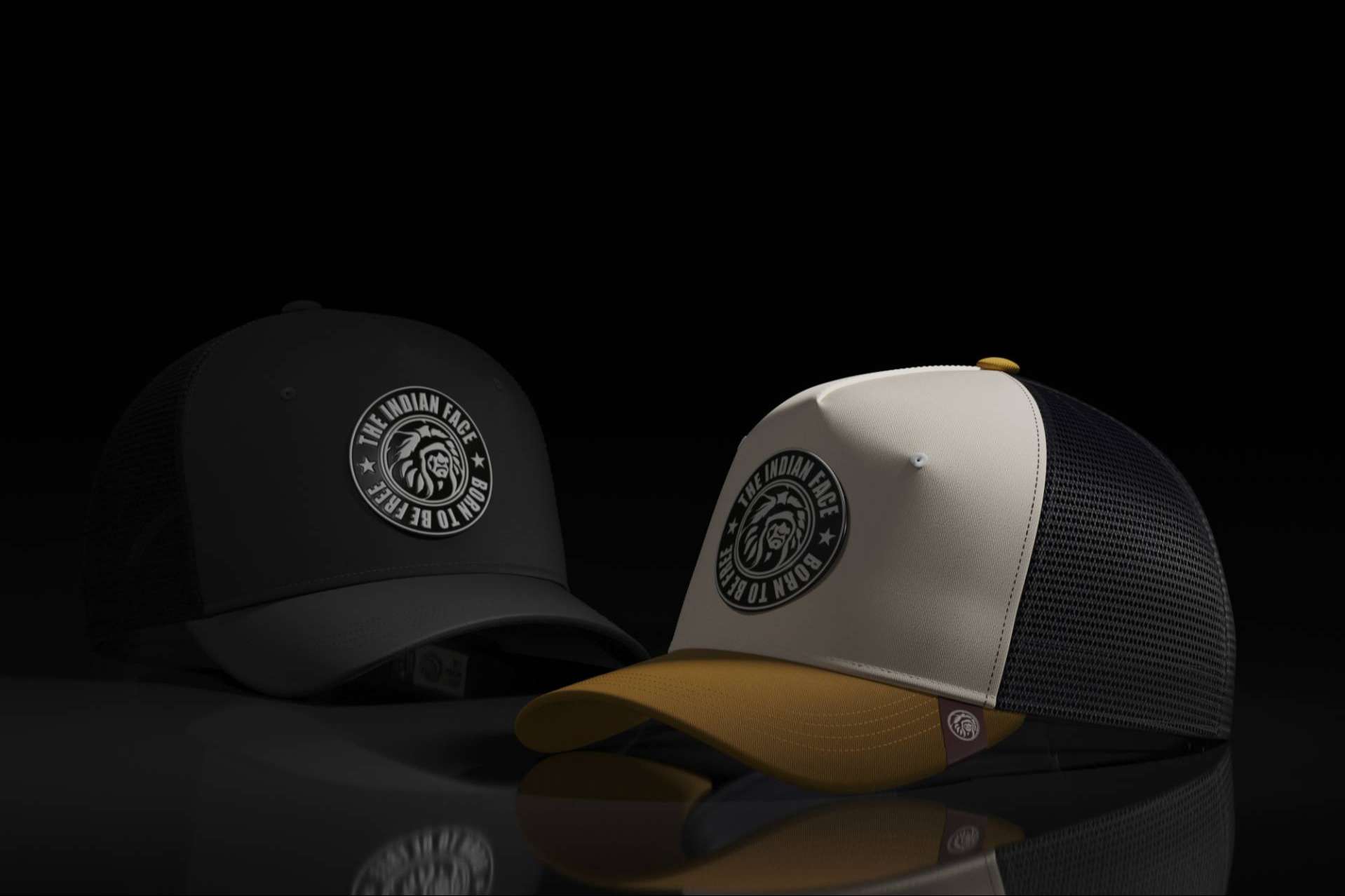 Las gorras trucker de The Indian Face y su éxito