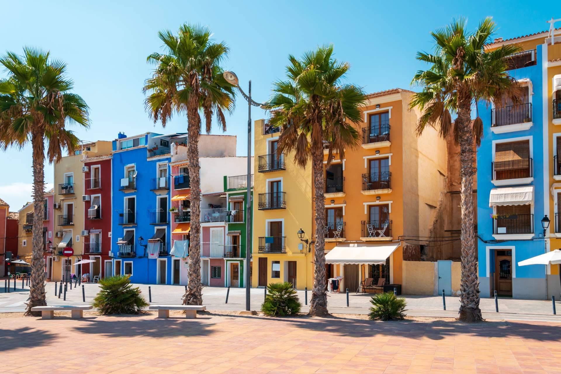 El apartamento en Villajoyosa con vistas al mar