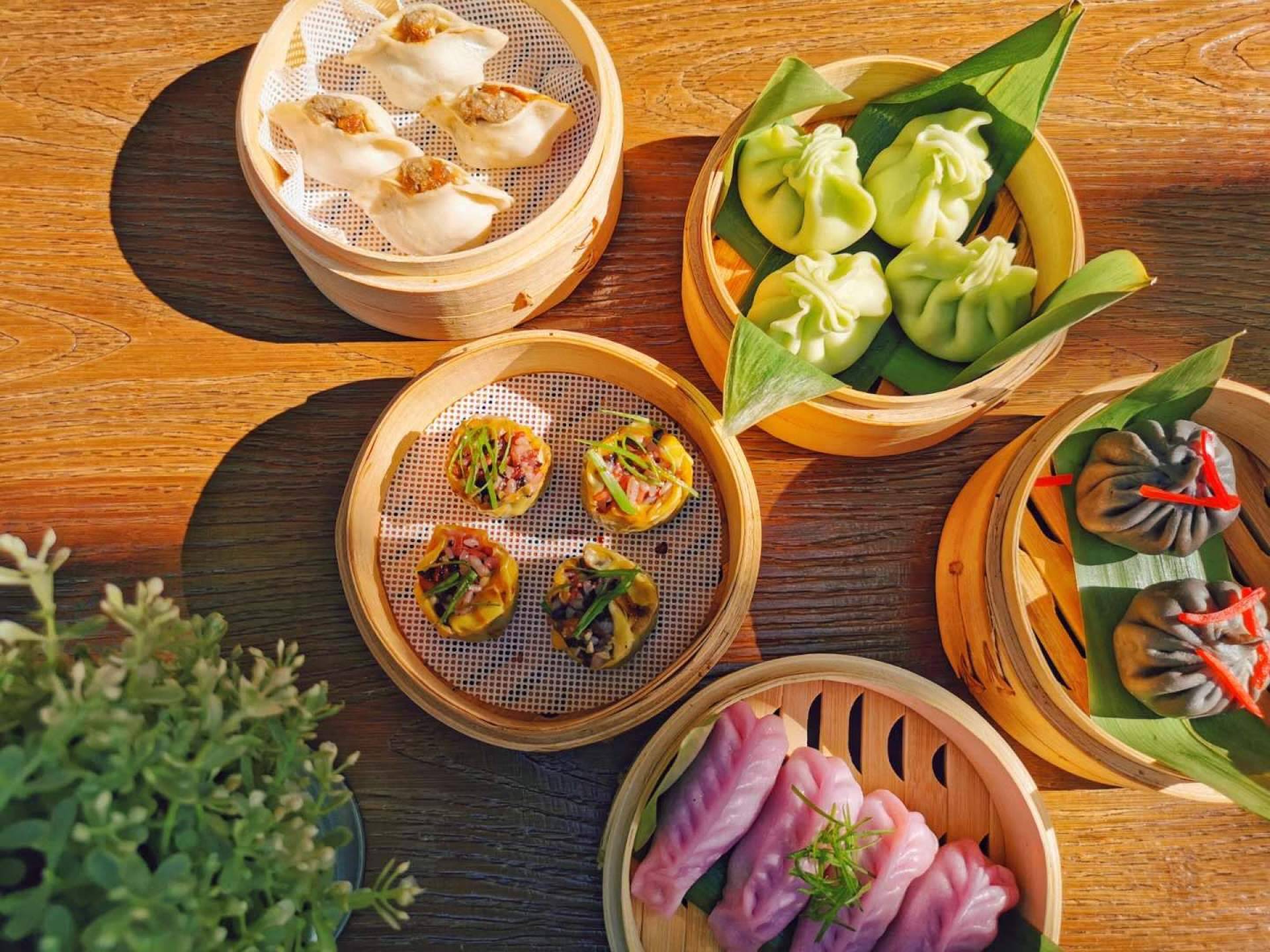Dim Sum Market dispone de 30 tipos de dim sum diferentes con una gran variedad de rellenos y masas