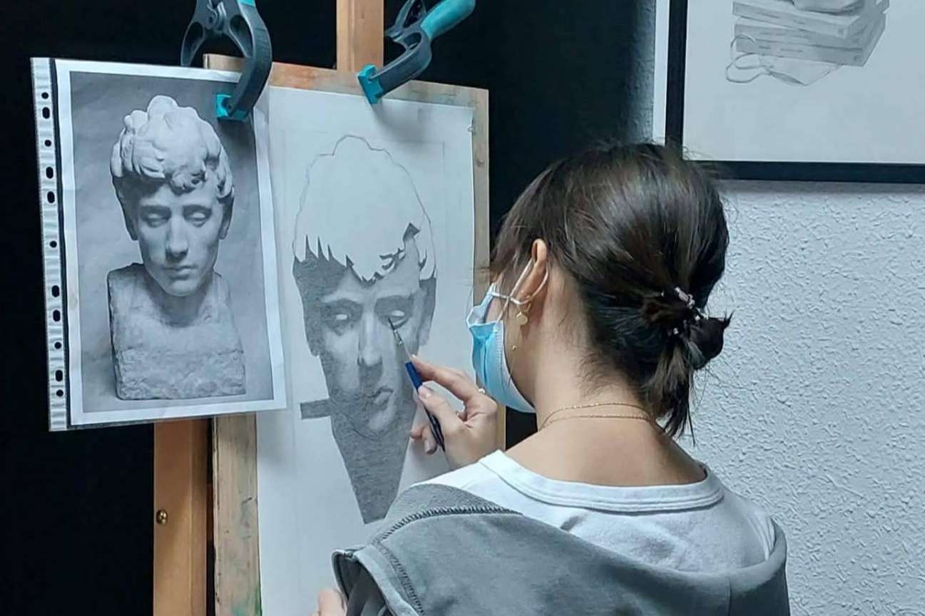 Cursos de pintura con la metodología de la academia Estudio Ilógico