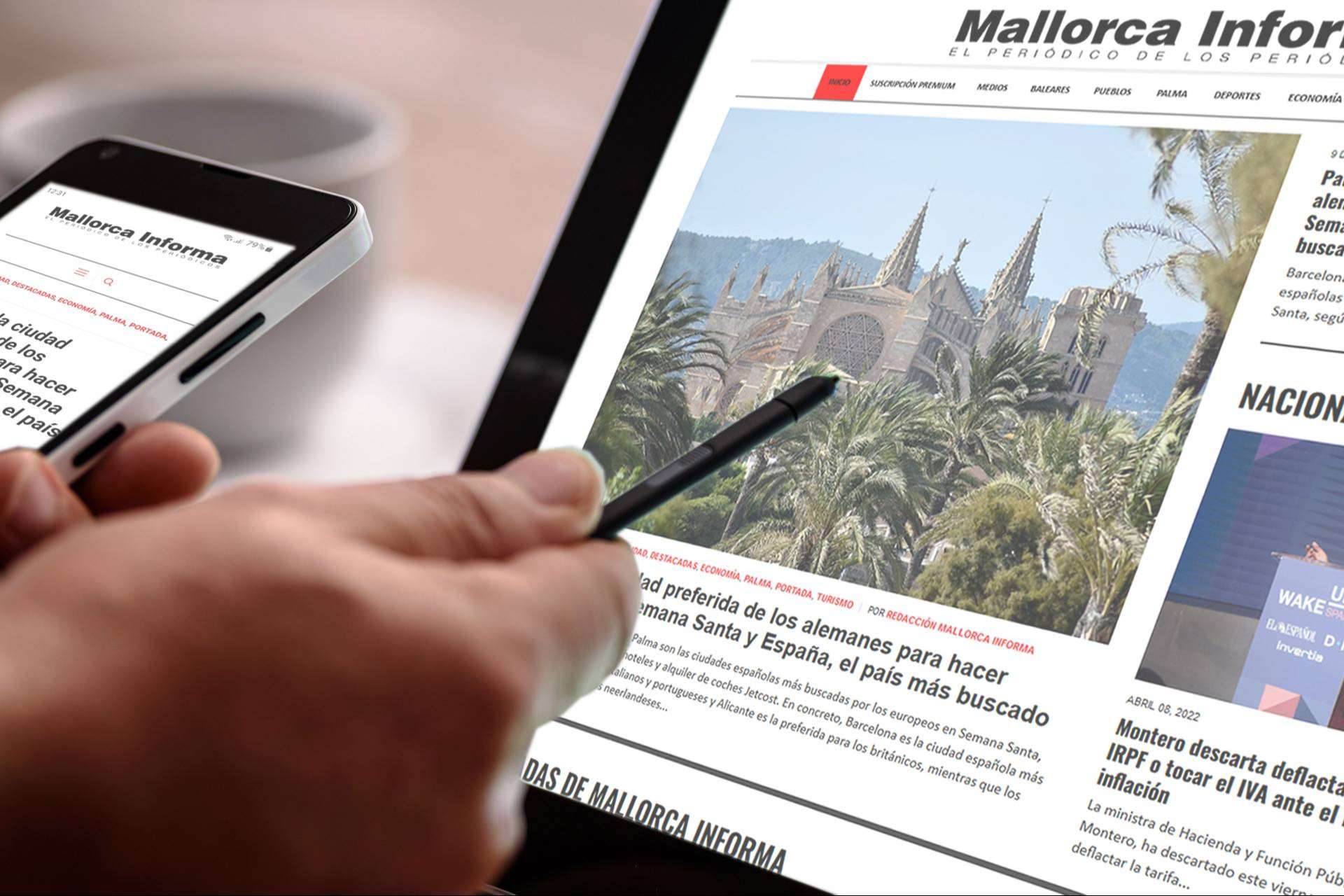Mallorca Informa es uno de los portales web informativos, gratuitos e independientes más completos de la isla